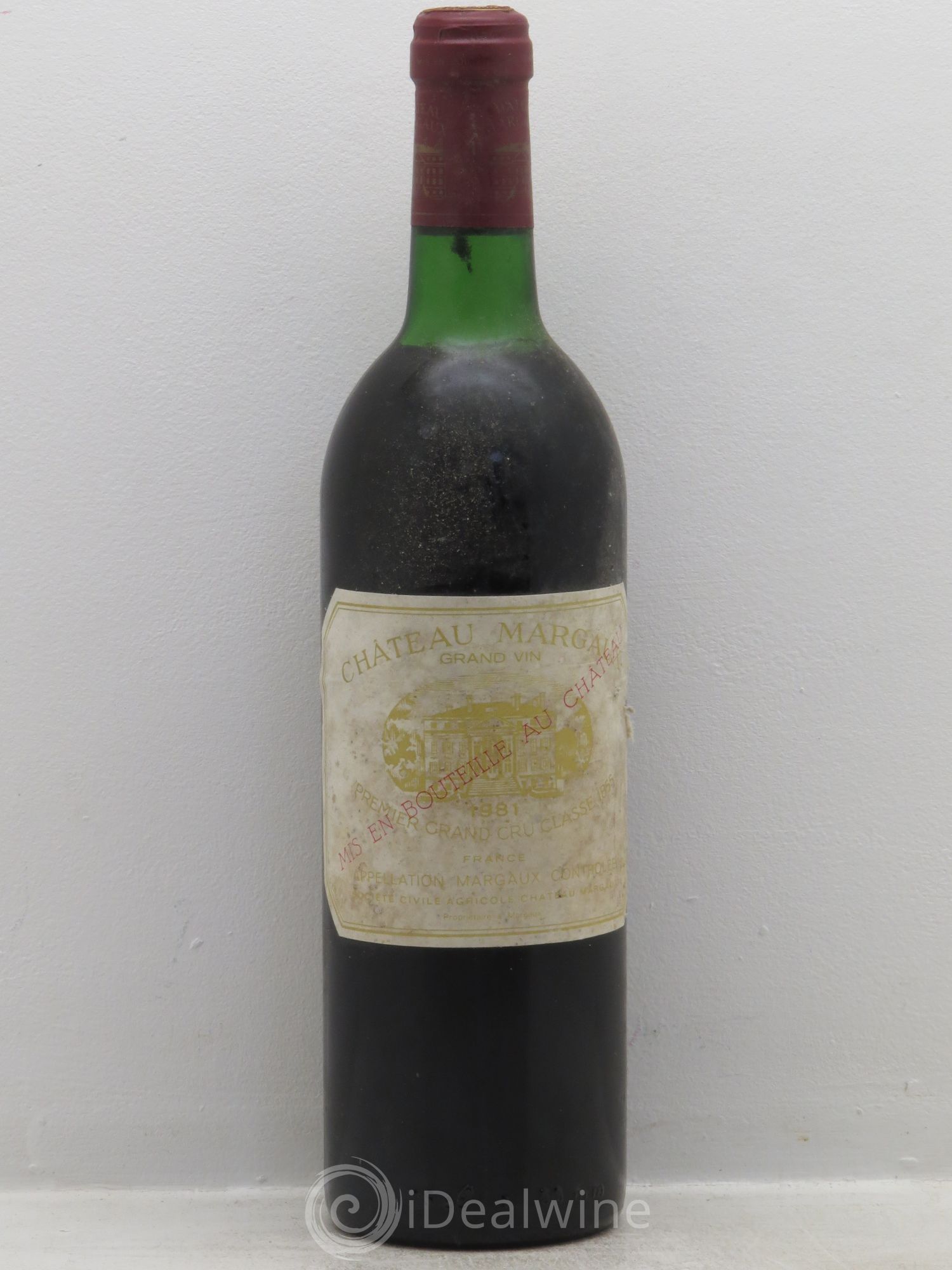 Château Margaux 1er Grand Cru Classé 1981 - Lot de 1 bouteille - 0