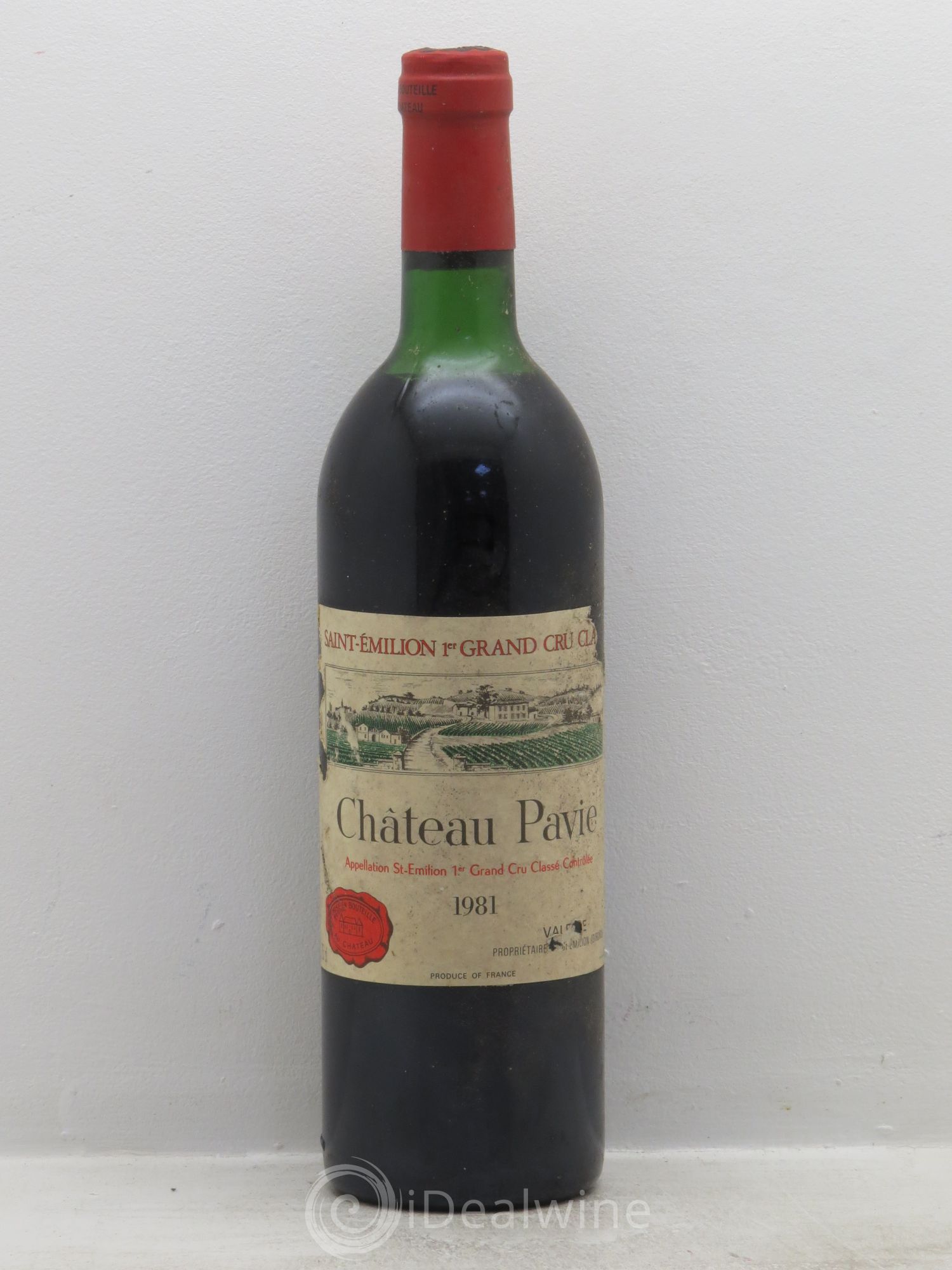 Château Pavie 1er Grand Cru Classé A 1981 - Lot de 1 bouteille - 0