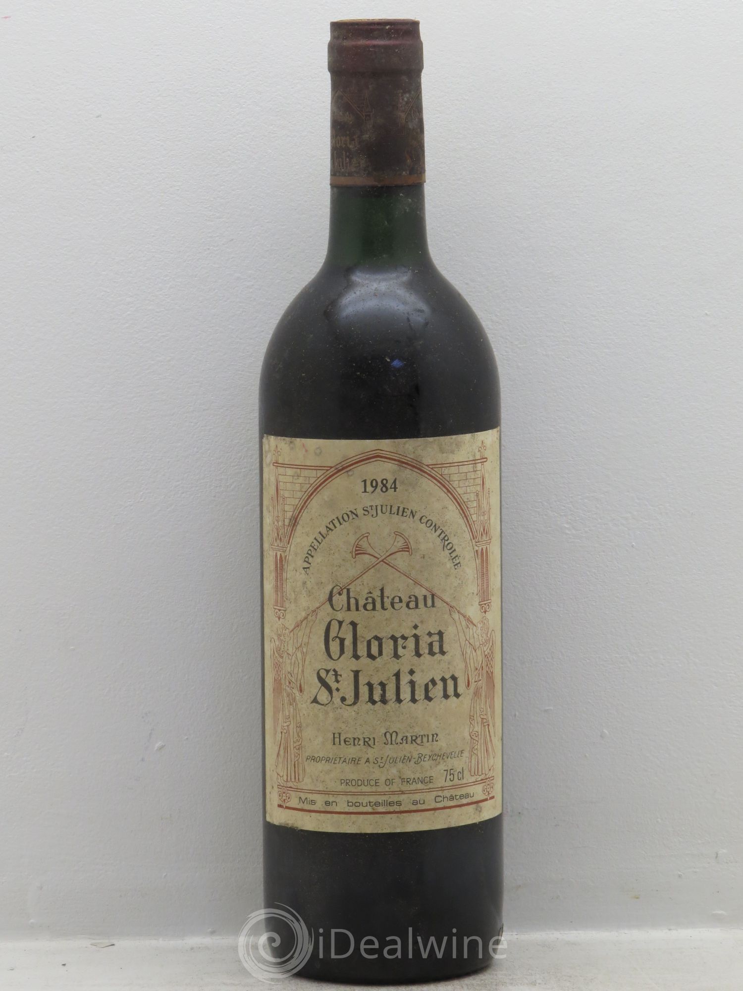 Château Gloria 1984 - Lot de 1 bouteille - 0