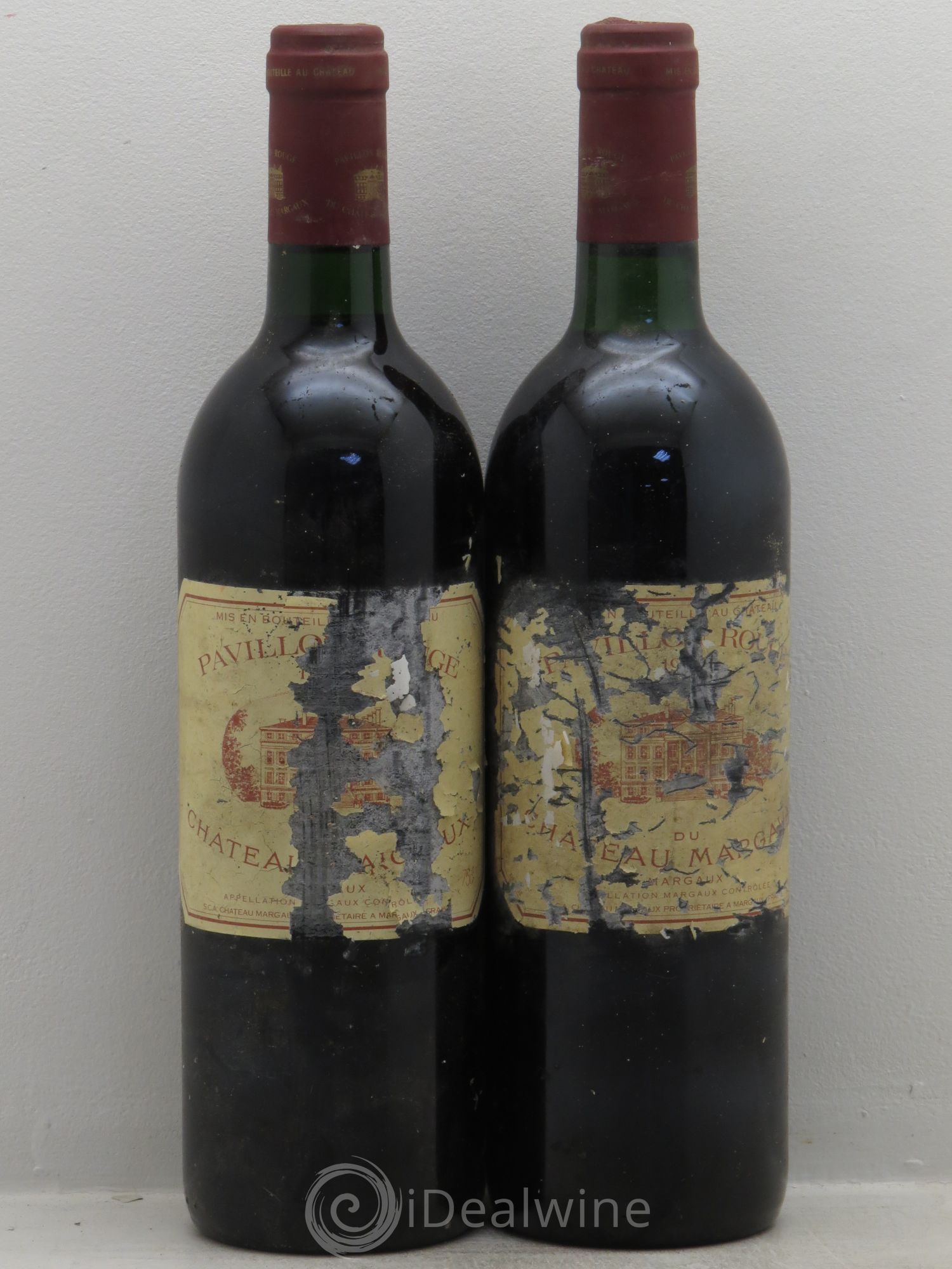 Pavillon Rouge du Château Margaux Second Vin 1985 - Lot de 2 bouteilles - 0