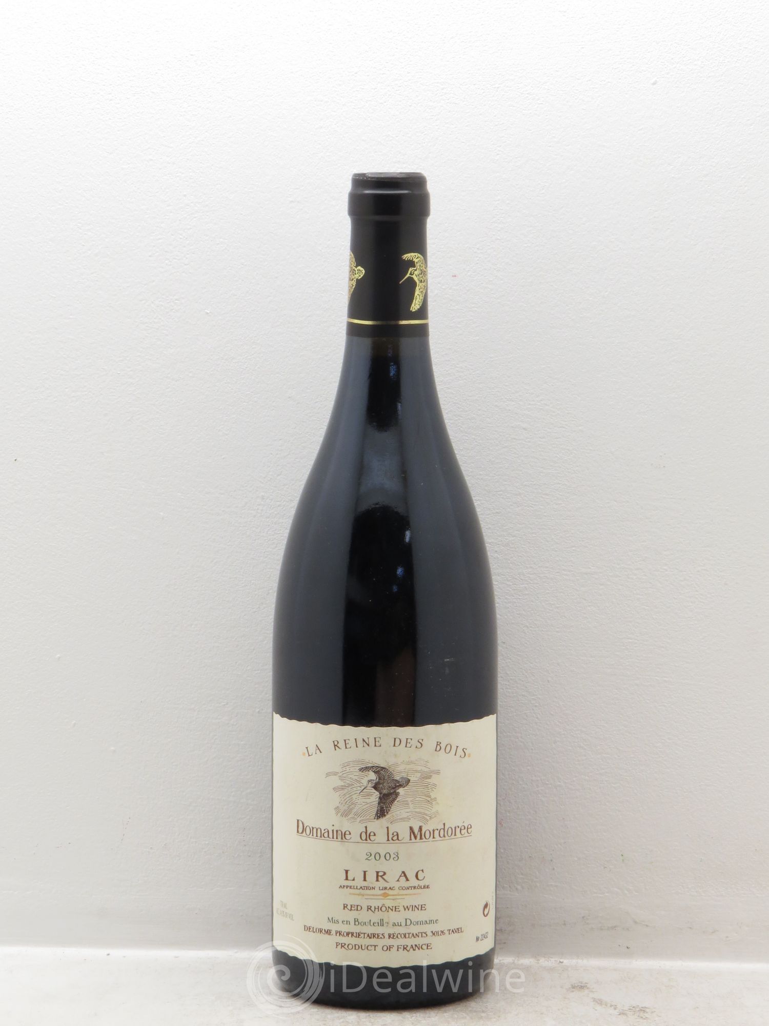 Lirac Cuvée Reine des Bois La Mordorée (Domaine de) 2003 - Lot de 1 bouteille - 0