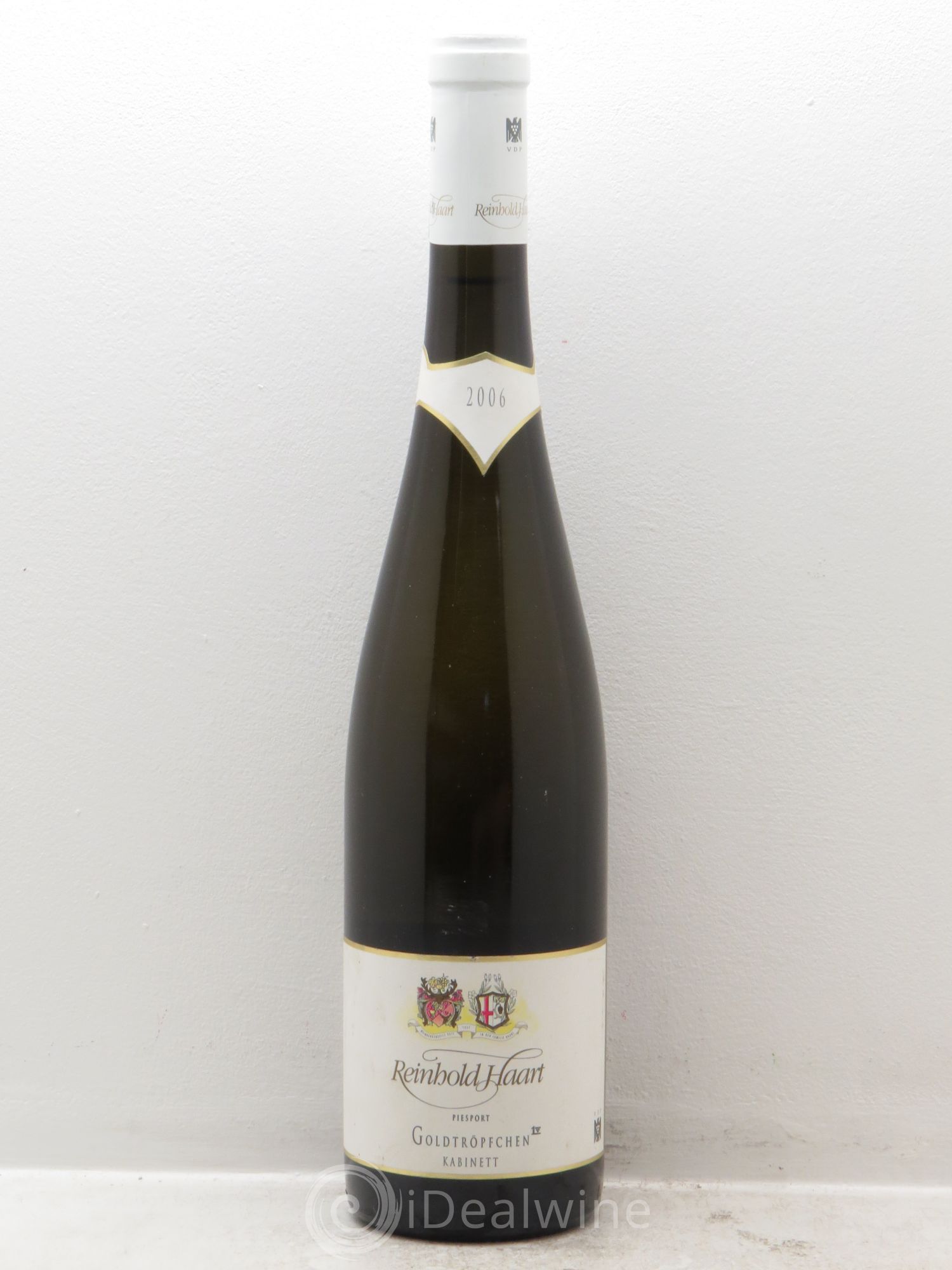 Riesling Reinhold Haart Piesport Goldtropfchen Kabinett (sans prix de réserve) 2006 - Lotto di 1 bottiglia - 0