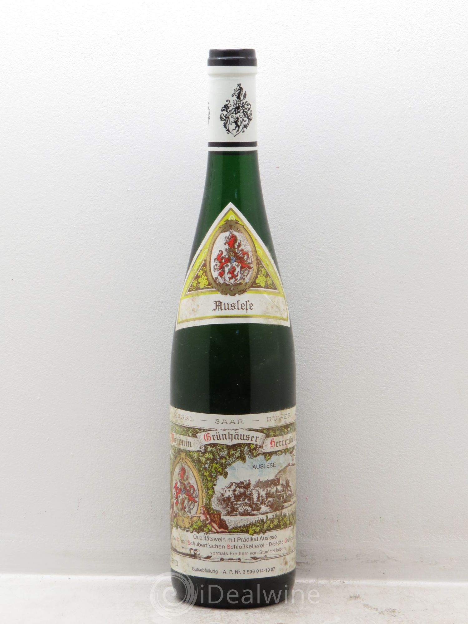 Riesling Von Schubert Maximin Grünhaus Auselese Herrenberg 2006 - Posten von 1 Flasche - 0