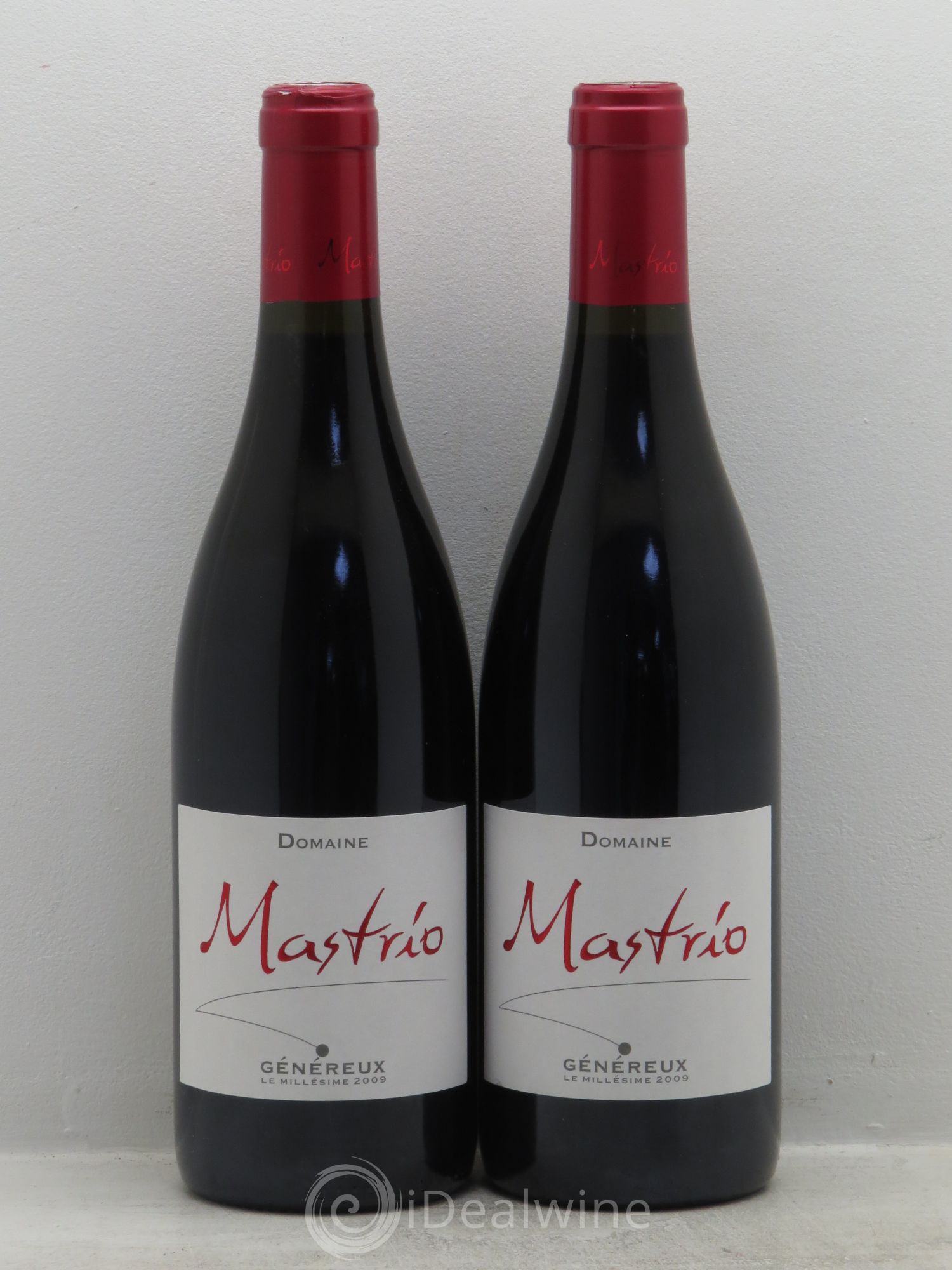 Côtes du Roussillon Cuvée Généreux - domaine Mastrio 2009 - Posten von 2 Flaschen - 0