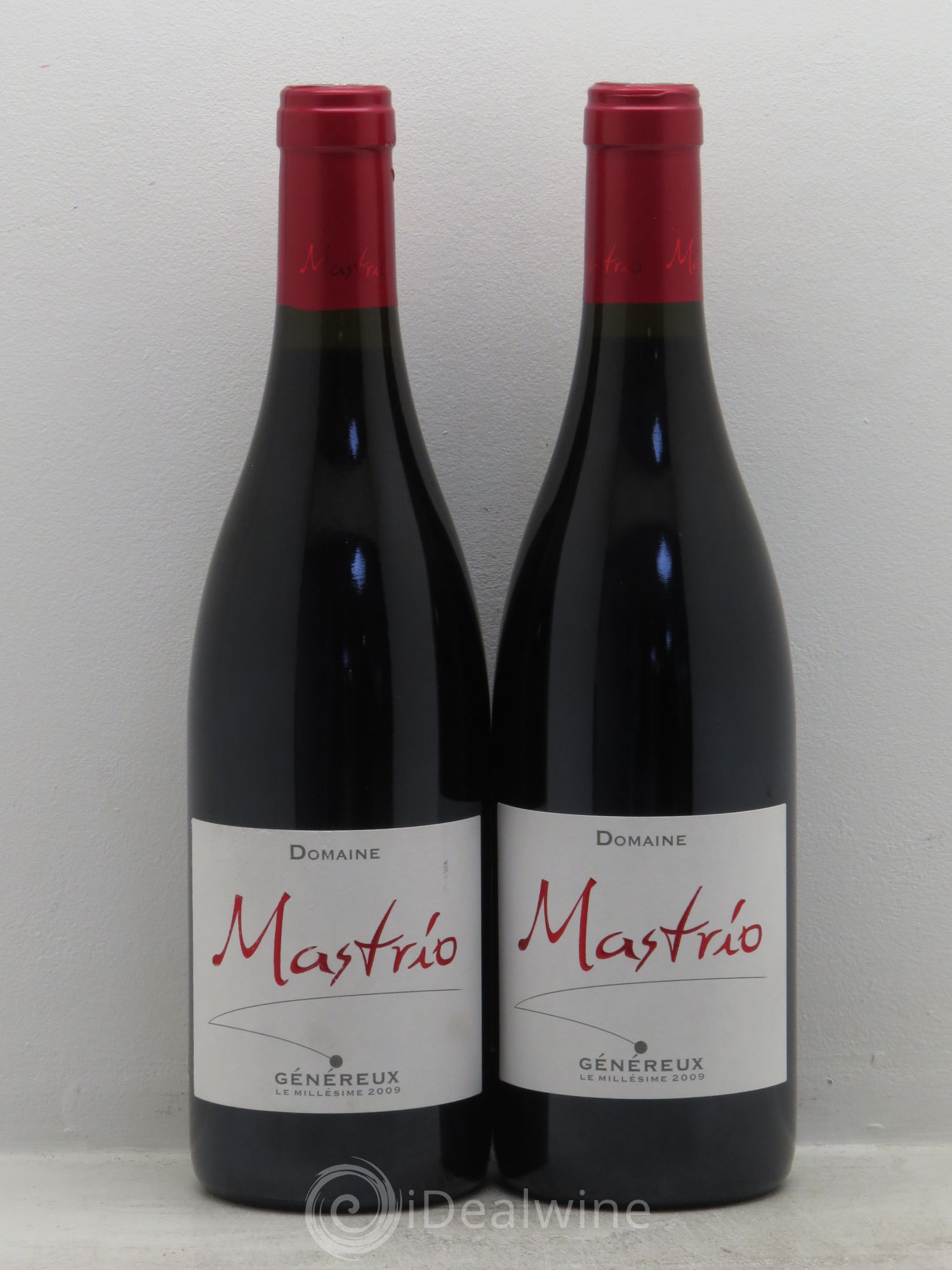 Côtes du Roussillon Cuvée Généreux - domaine Mastrio 2009 - Posten von 2 Flaschen - 0