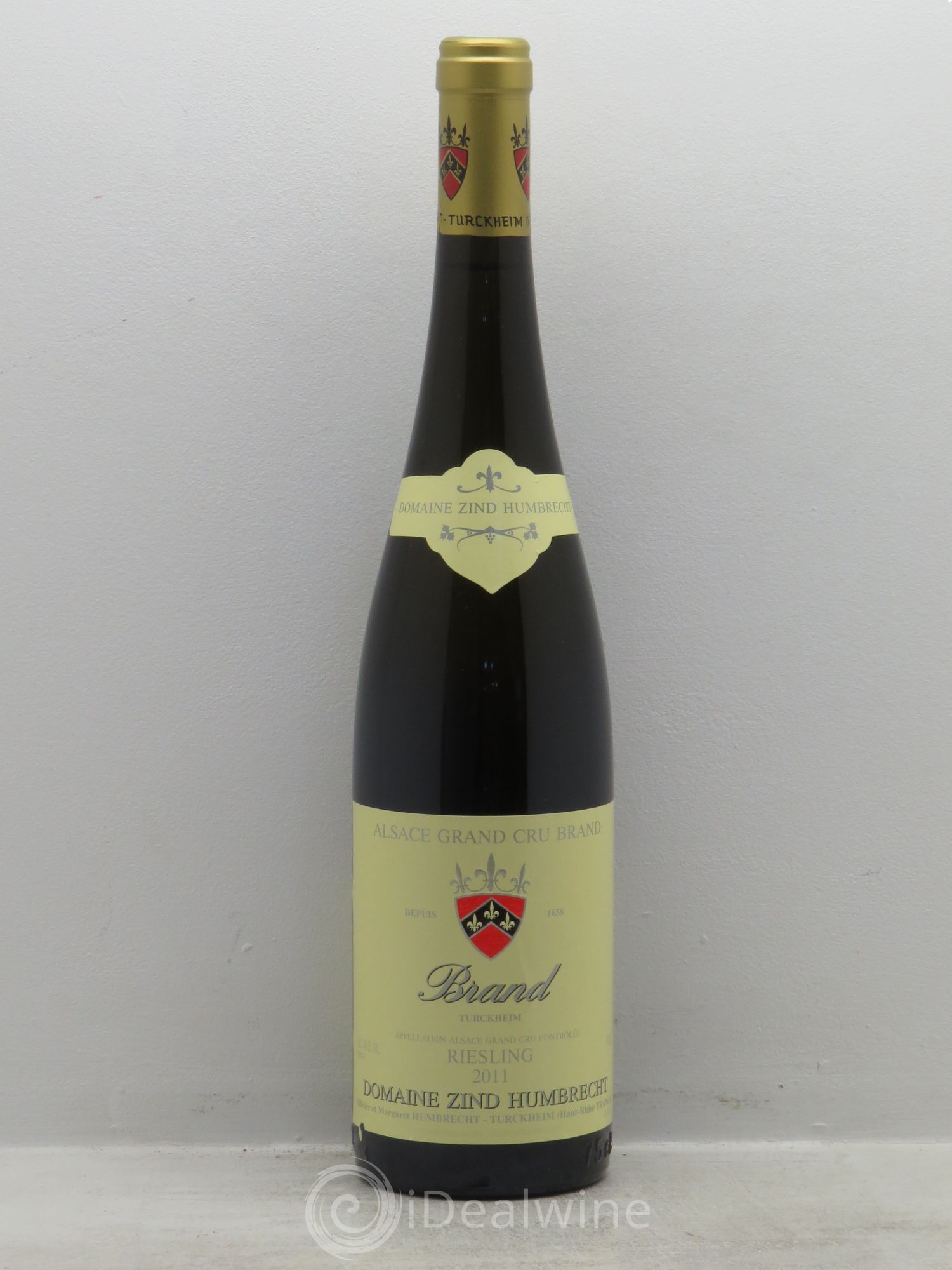 Alsace Riesling Grand Cru Brand Zind-Humbrecht (Domaine) 2011 - Lot de 6 bouteilles - 0
