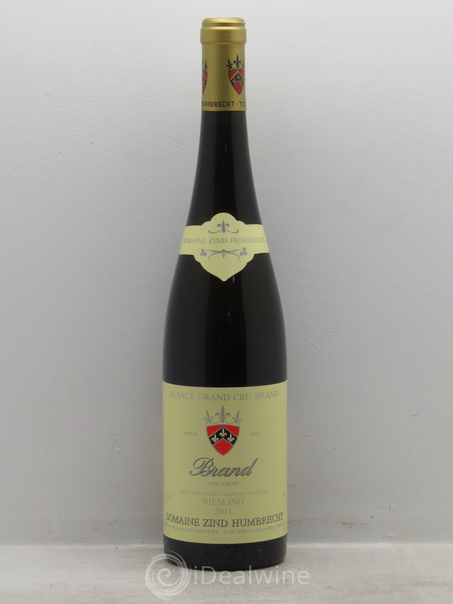 Alsace Riesling Grand Cru Brand Zind-Humbrecht (Domaine) 2011 - Lot de 1 bouteille - 0