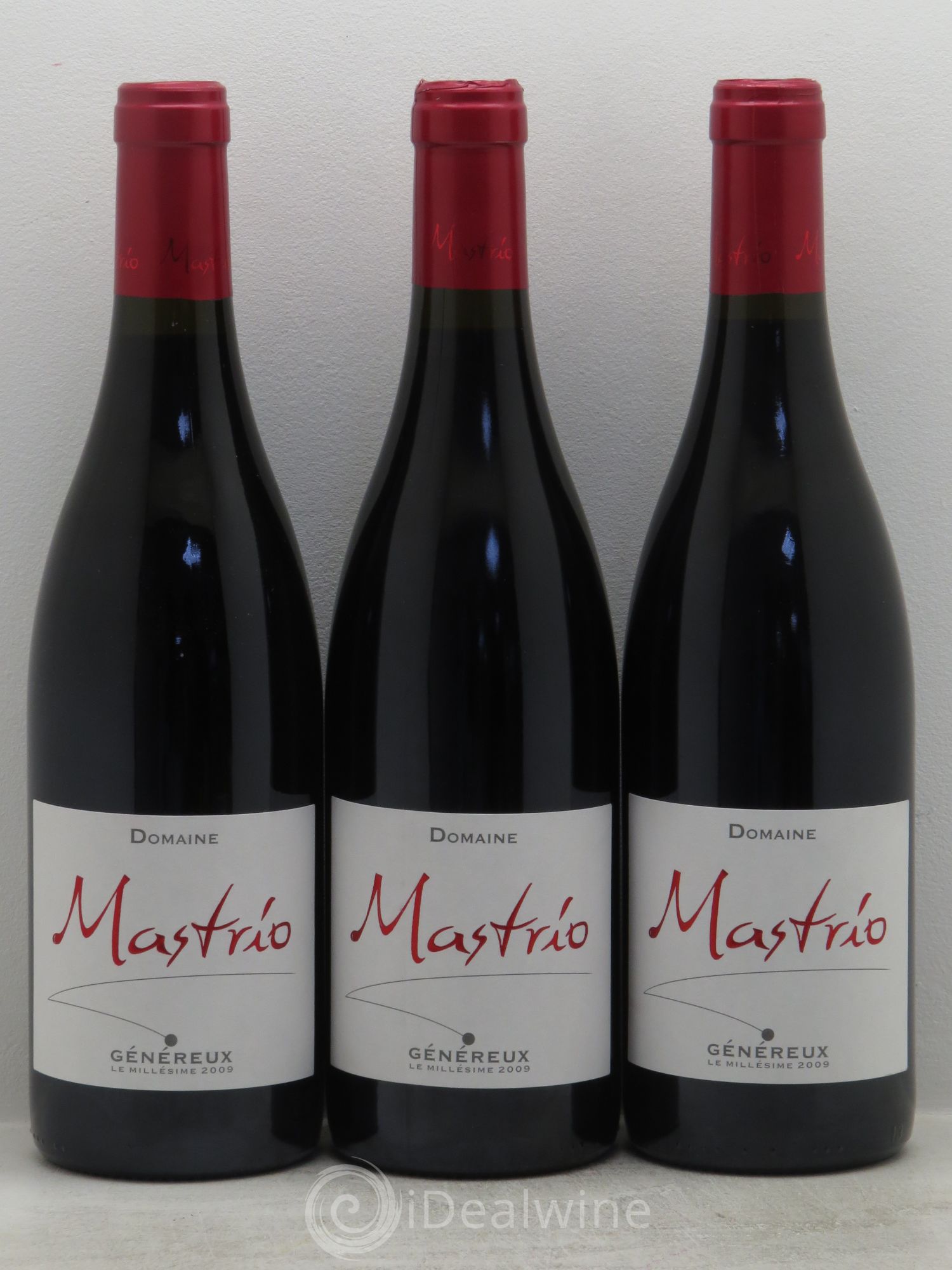 Côtes du Roussillon Cuvée Généreux - domaine Mastrio 2009 - Posten von 3 Flaschen - 0