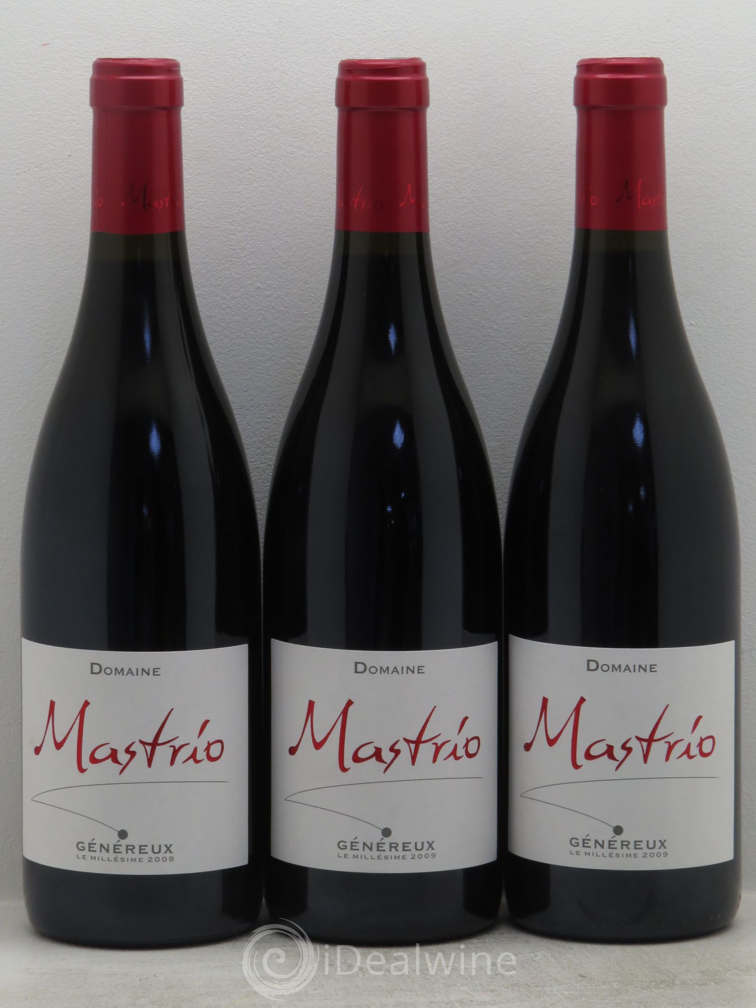 Côtes du Roussillon Cuvée Généreux - domaine Mastrio 2009 - Lotto di 3 bottiglie - 0