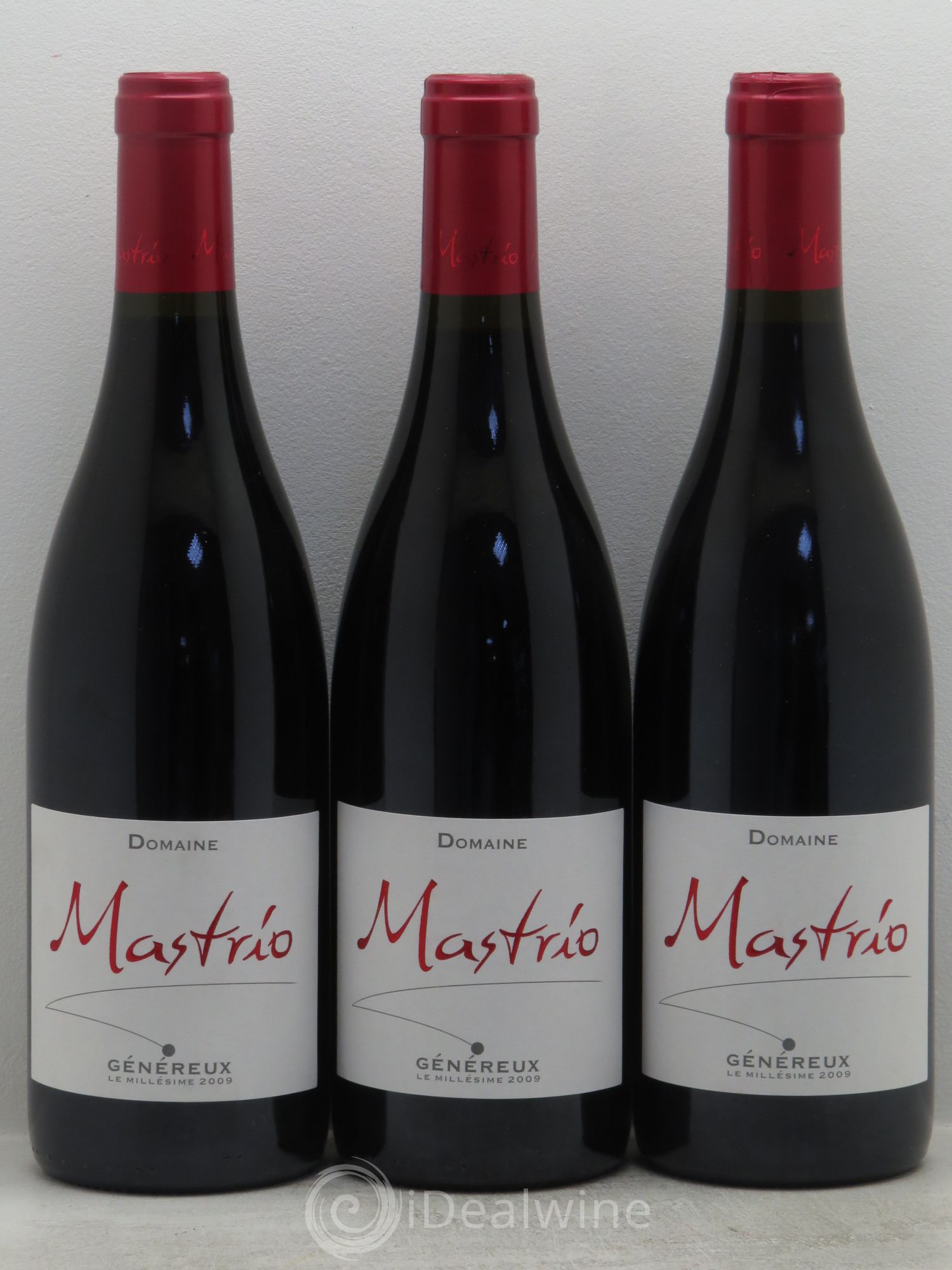Côtes du Roussillon Cuvée Généreux - domaine Mastrio 2009 - Posten von 3 Flaschen - 0