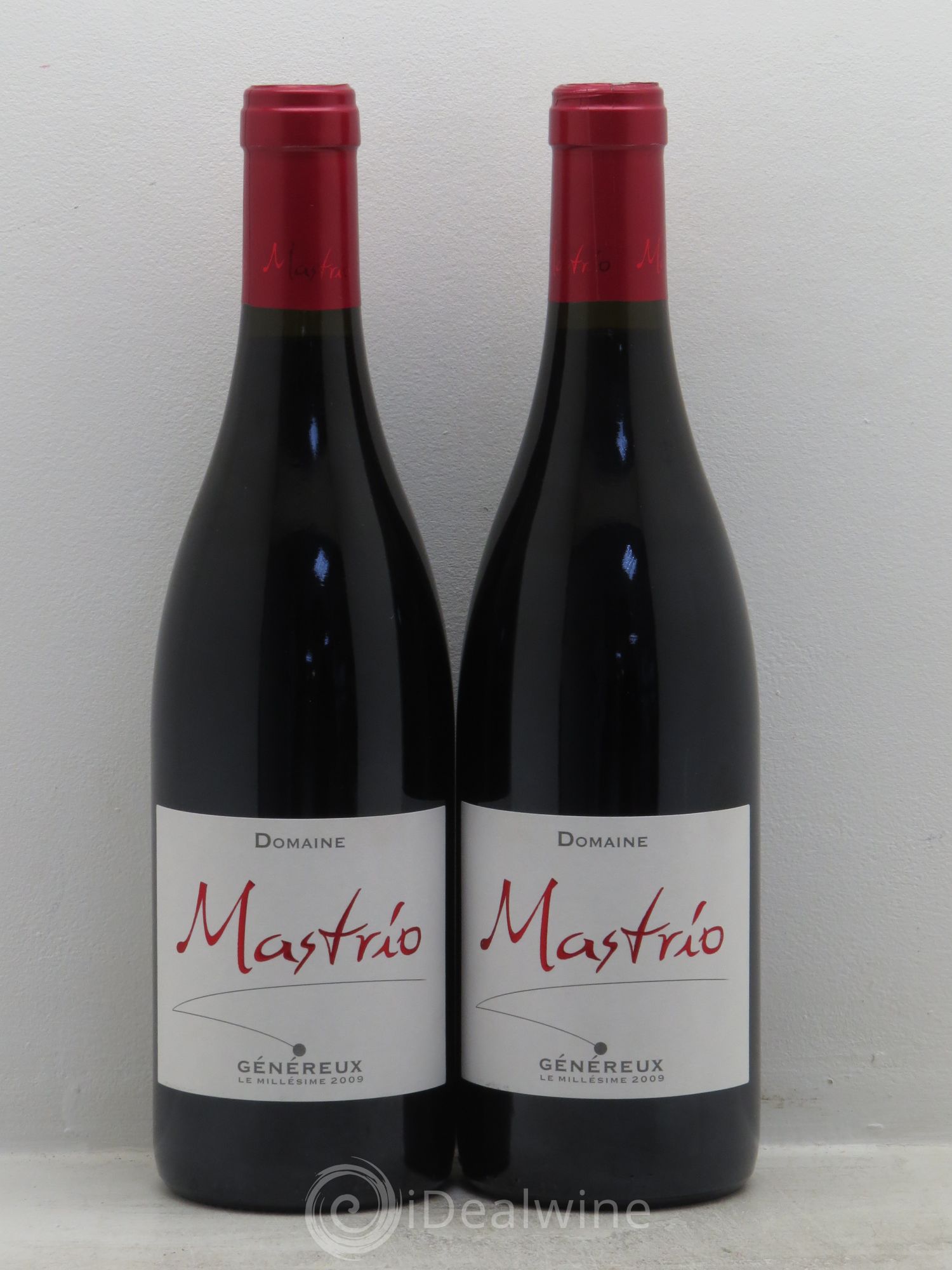 Côtes du Roussillon Cuvée Généreux - domaine Mastrio 2009 - Posten von 2 Flaschen - 0
