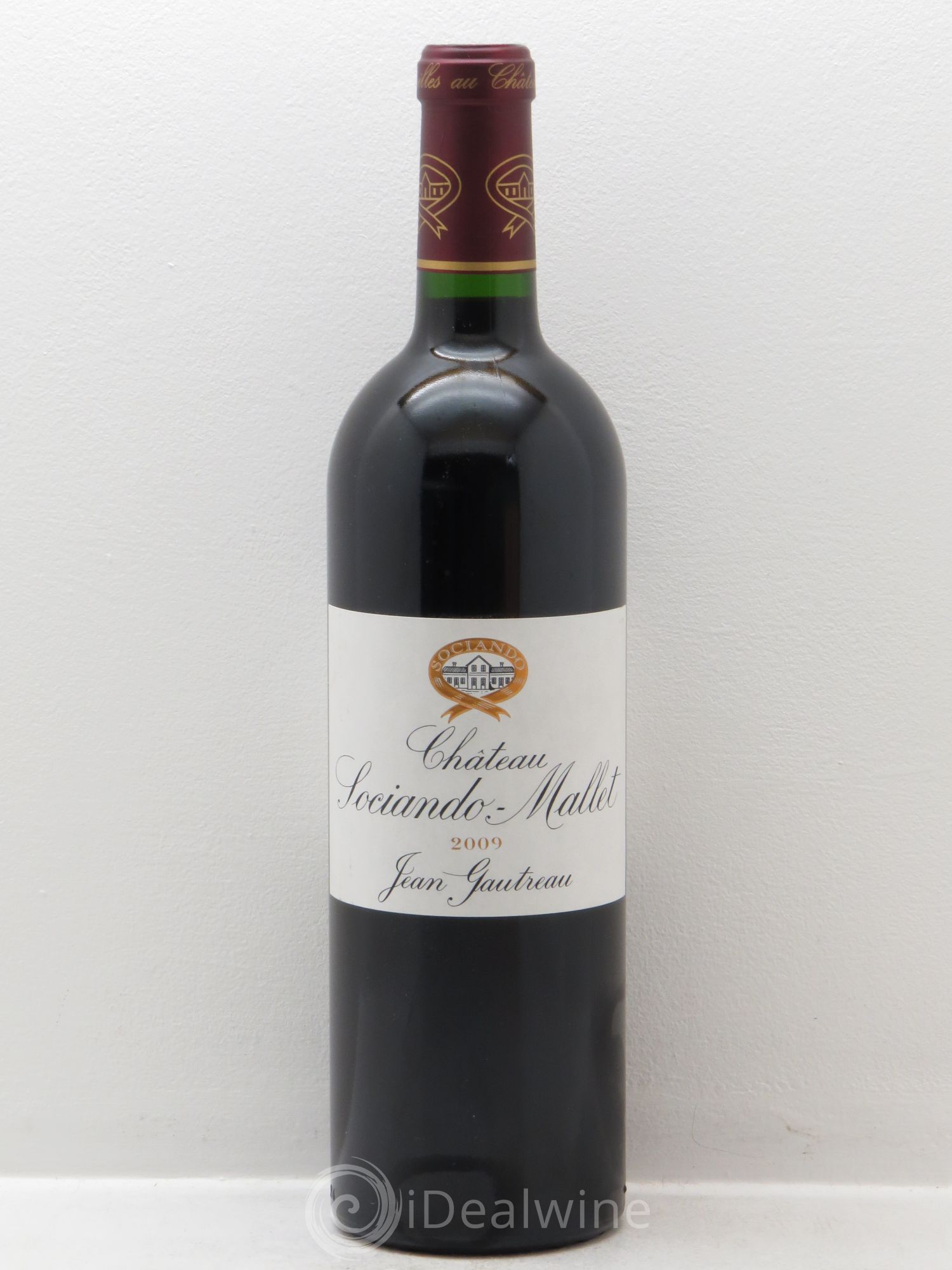 Château Sociando Mallet 2009 - Lot de 1 bouteille - 0