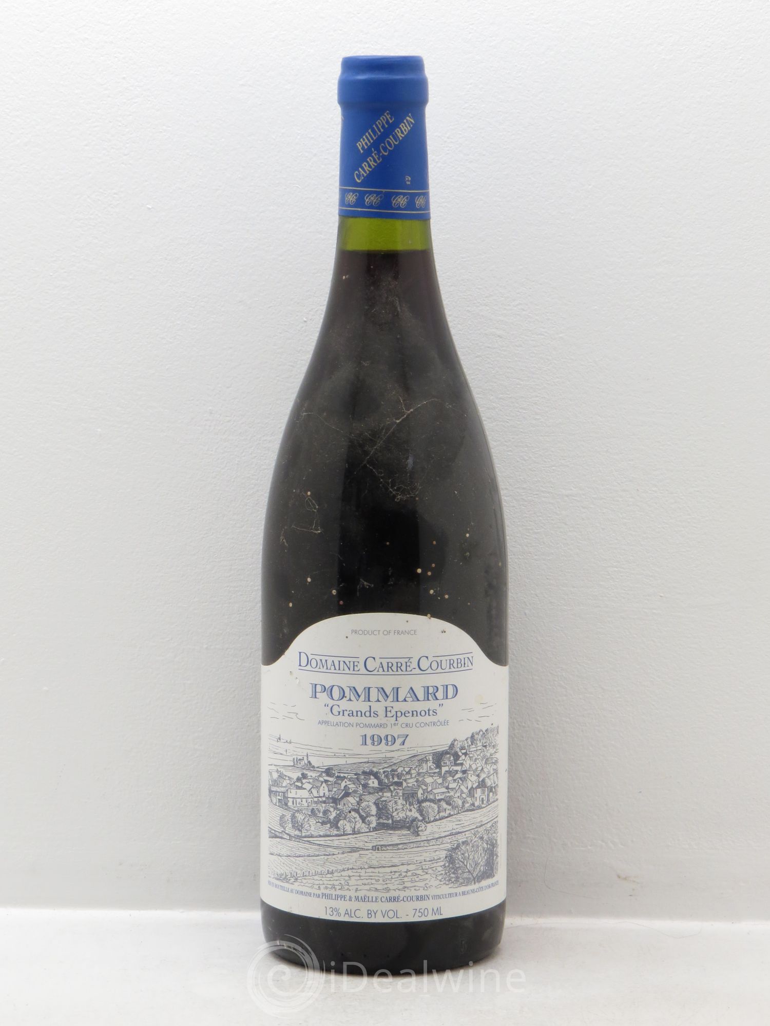 Pommard 1er Cru Domaine Carré Courbin 1997 - Posten von 1 Flasche - 0