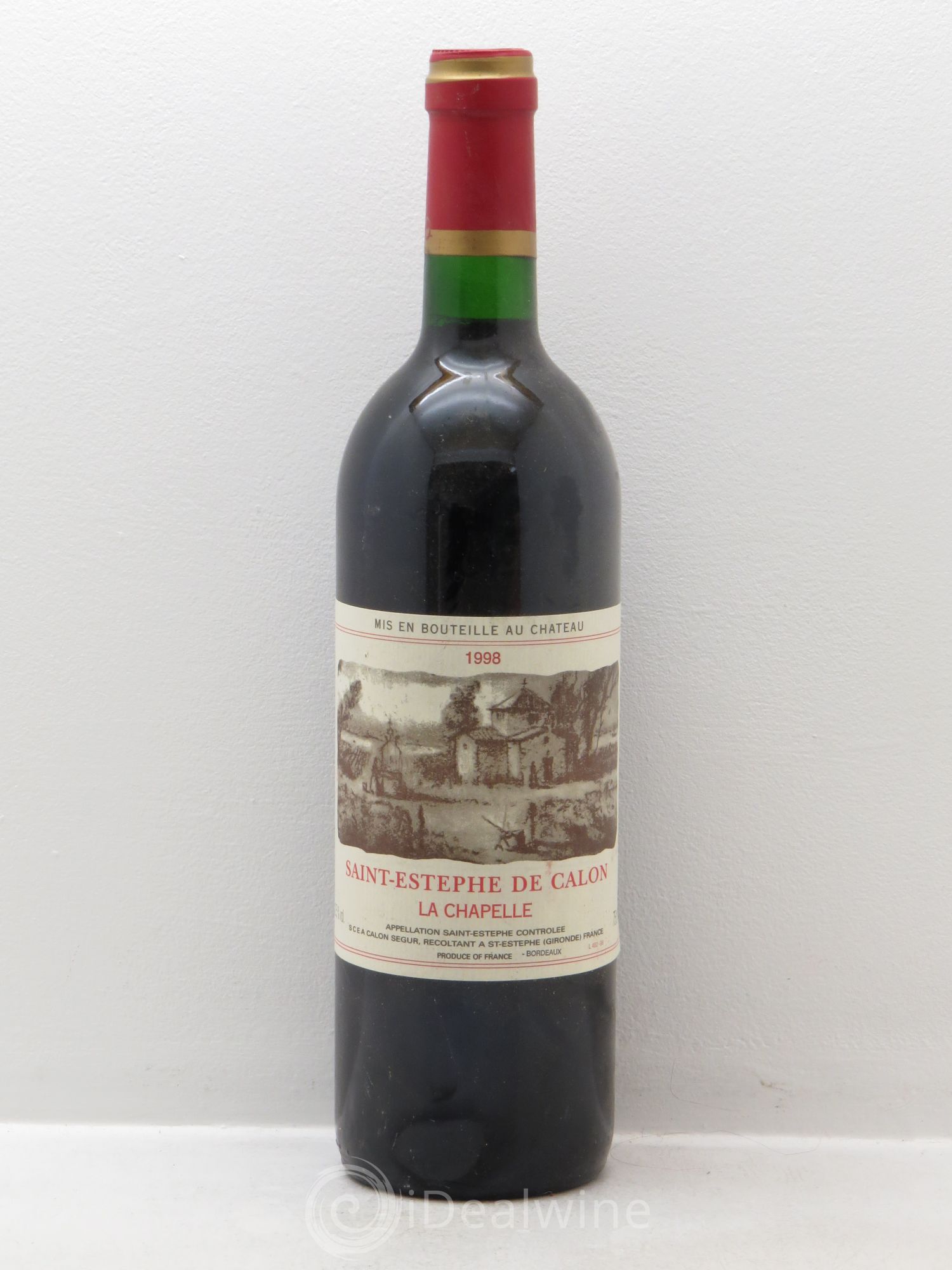 Saint-Estèphe Château Calon la Chapelle 1998 - Posten von 6 Flaschen - 0