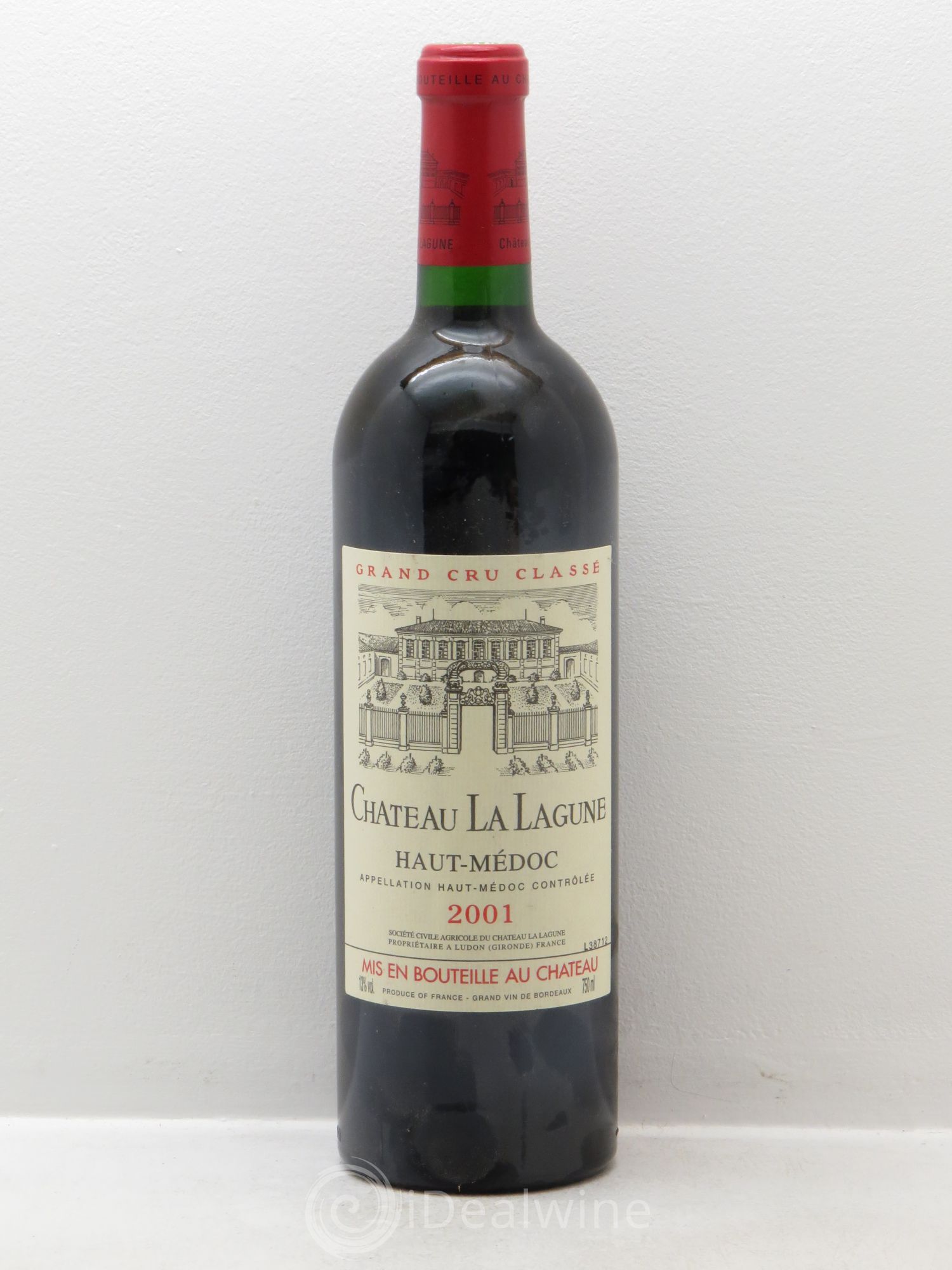 Château la Lagune 3ème Grand Cru Classé 2001 - Lot de 6 bouteilles - 0