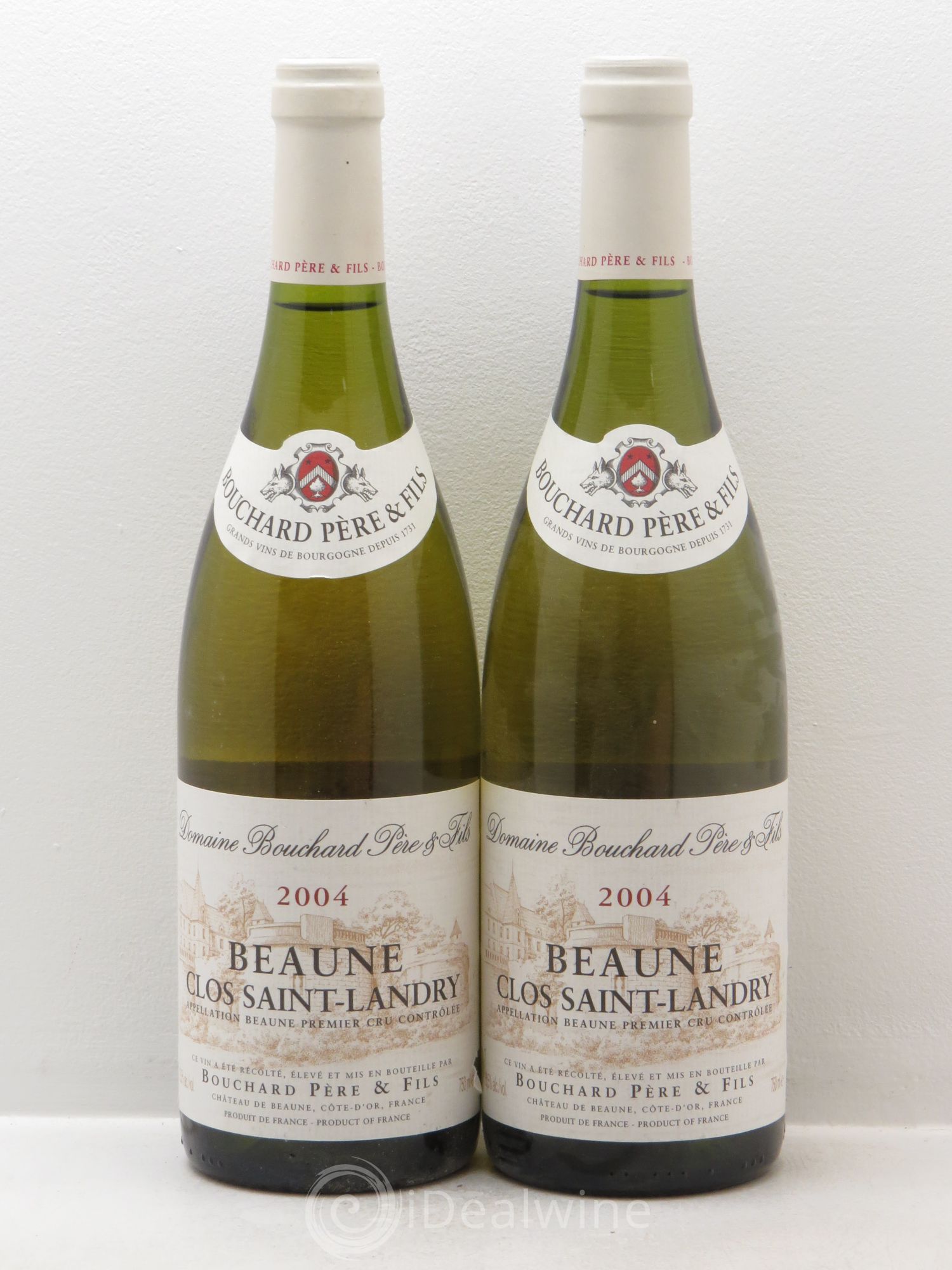 Beaune 1er Cru Clos Saint Landry Monopole Bouchard Père & Fils 2004 - Lot de 2 bouteilles - 0