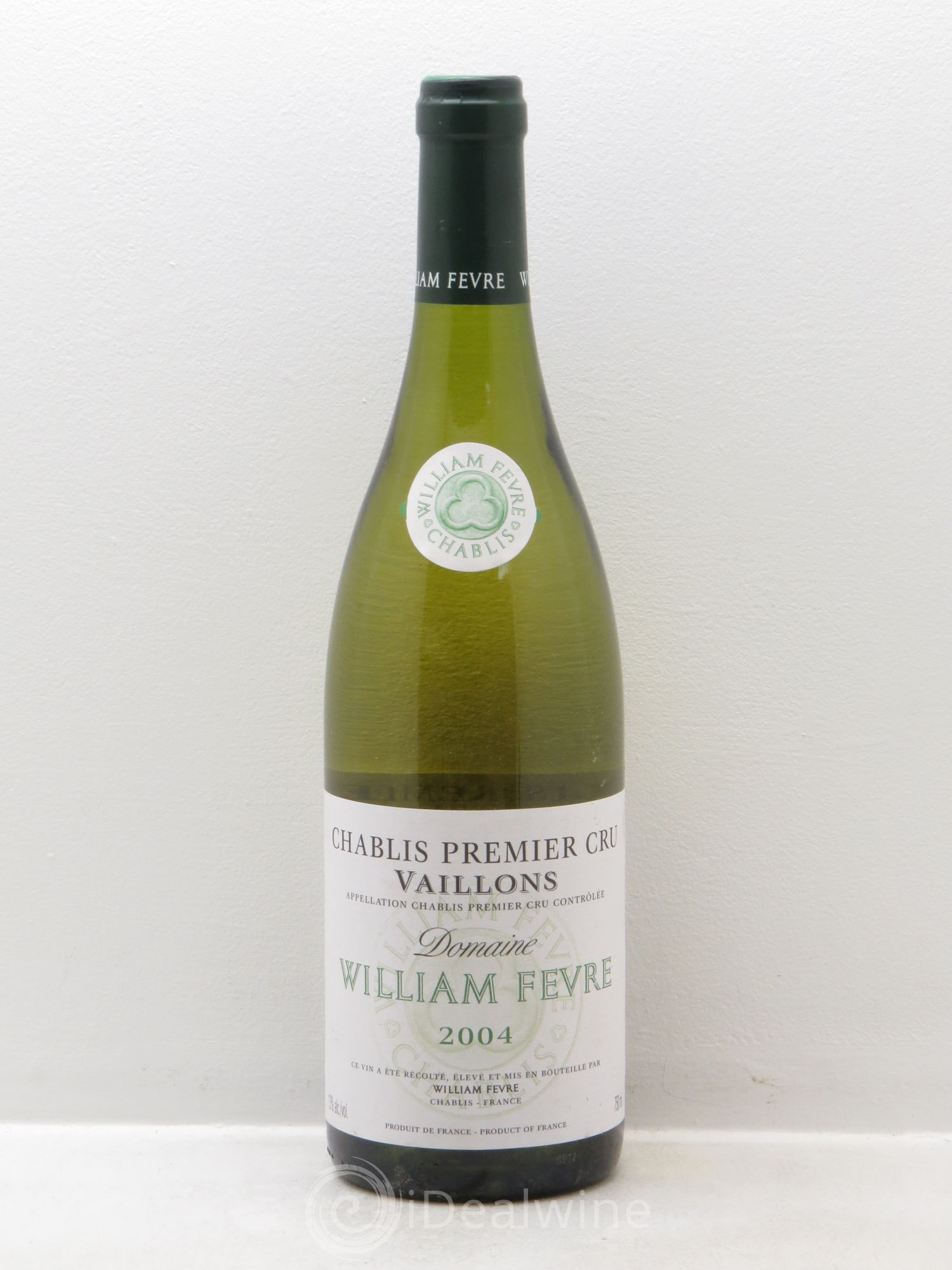 Chablis 1er Cru Vaillons William Fèvre 2004 - Lot de 1 bouteille - 0