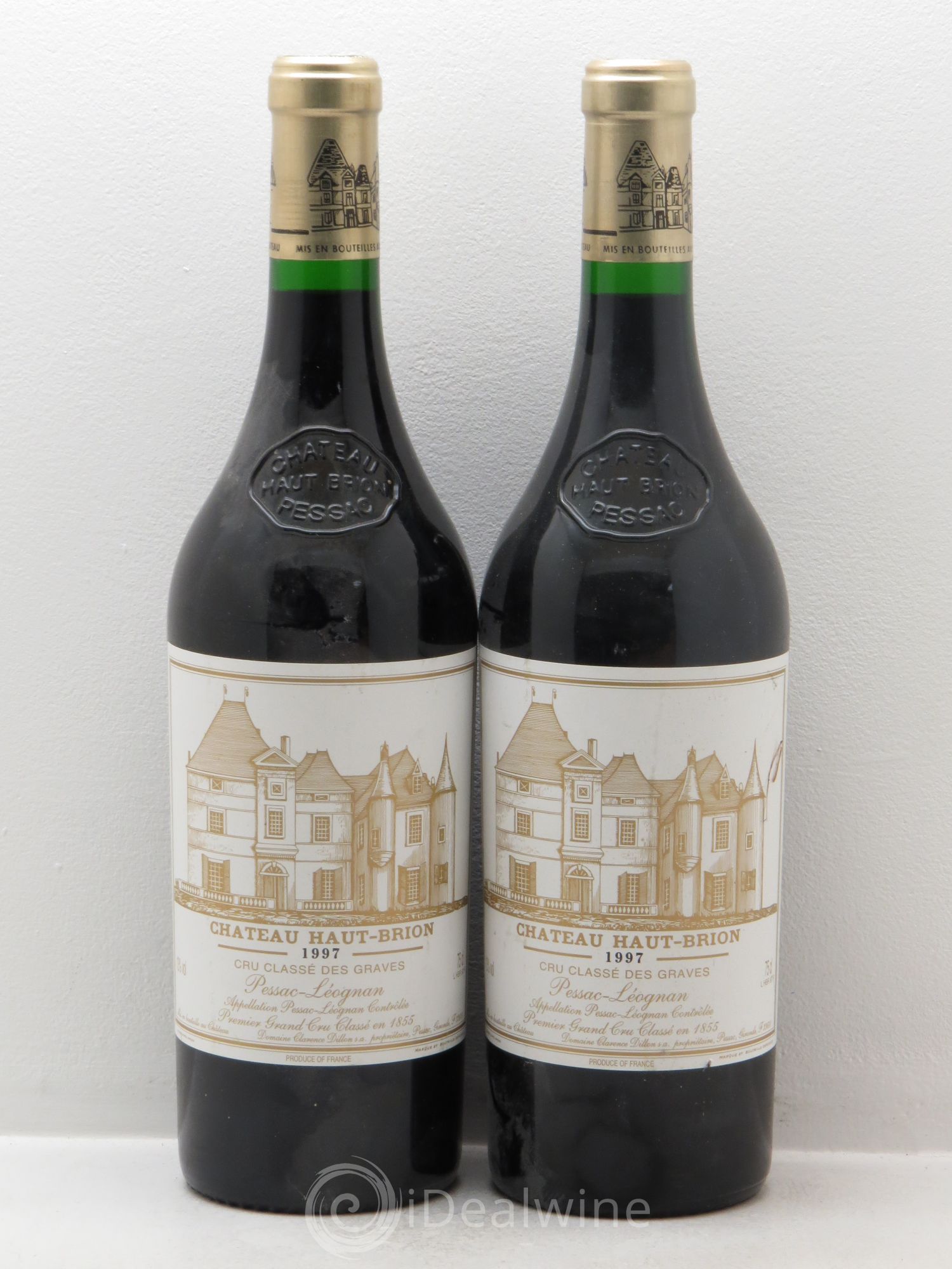 Château Haut Brion 1er Grand Cru Classé 1997 - Lot de 2 bouteilles - 0