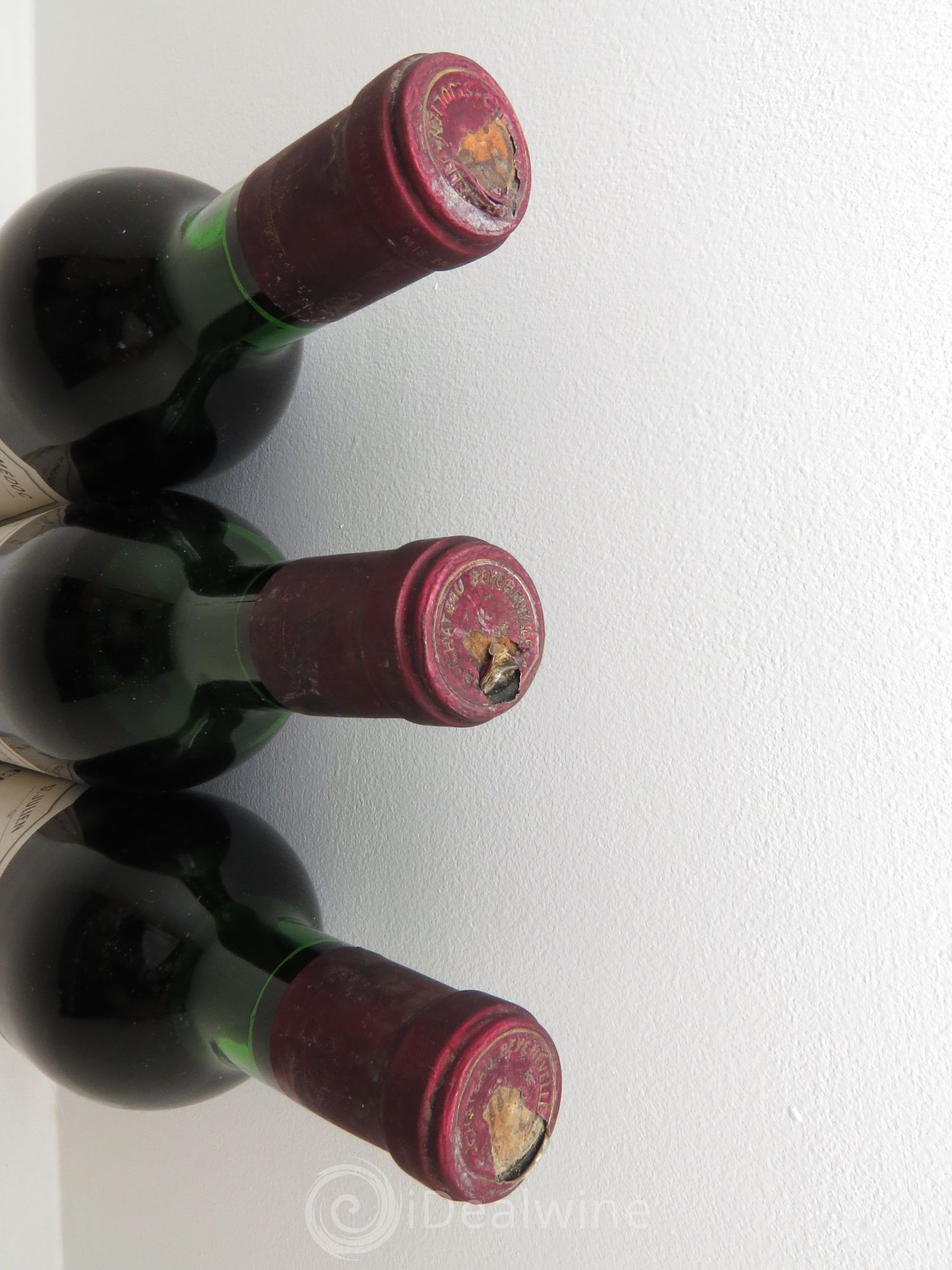 Château Beychevelle 4ème Grand Cru Classé 1970 - Lot de 3 bouteilles - 1