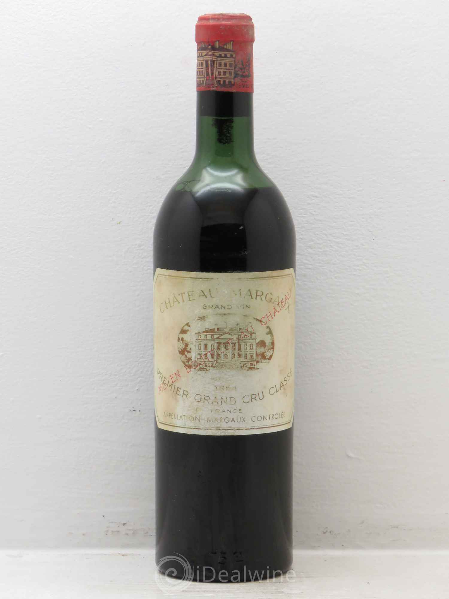 Château Margaux 1er Grand Cru Classé 1964 - Lot de 1 bouteille - 0