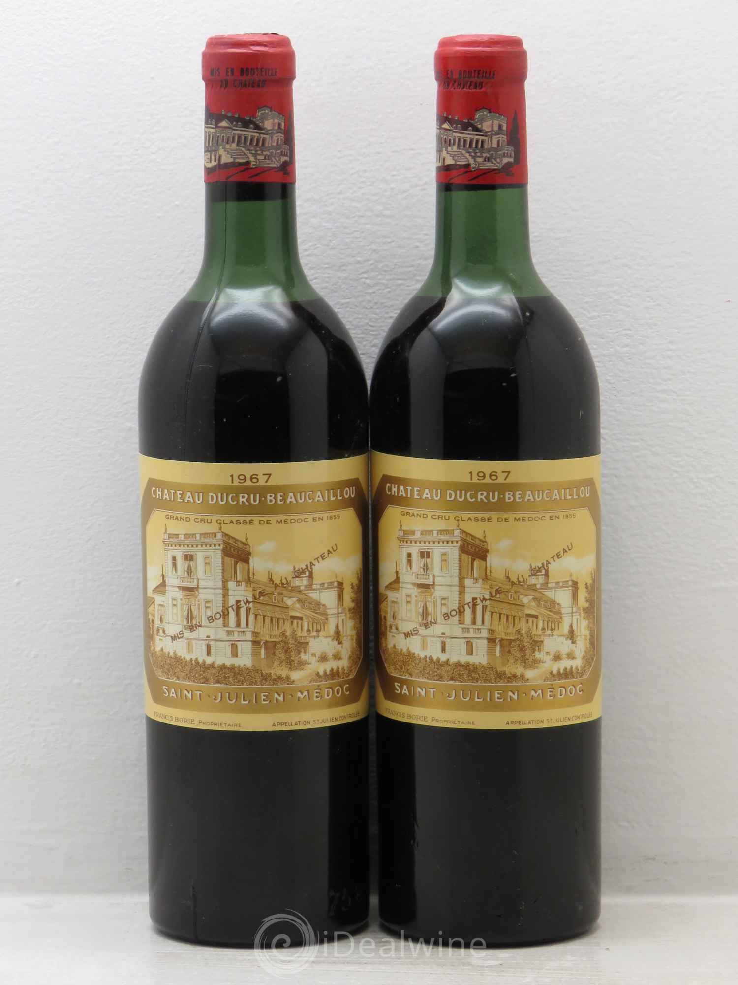 Château Ducru Beaucaillou 2ème Grand Cru Classé 1967 - Lot de 2 bouteilles - 0