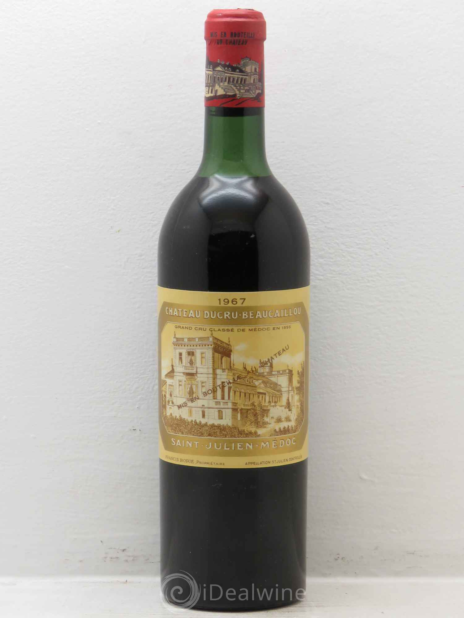 Château Ducru Beaucaillou 2ème Grand Cru Classé 1967 - Lot de 1 bouteille - 0