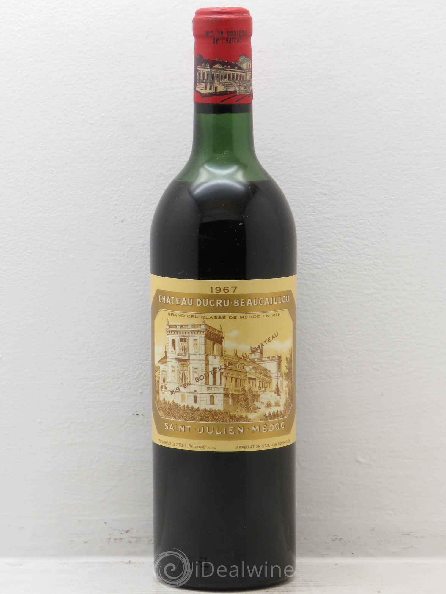 Château Ducru Beaucaillou 2ème Grand Cru Classé 1967 - Lot de 1 bouteille - 0
