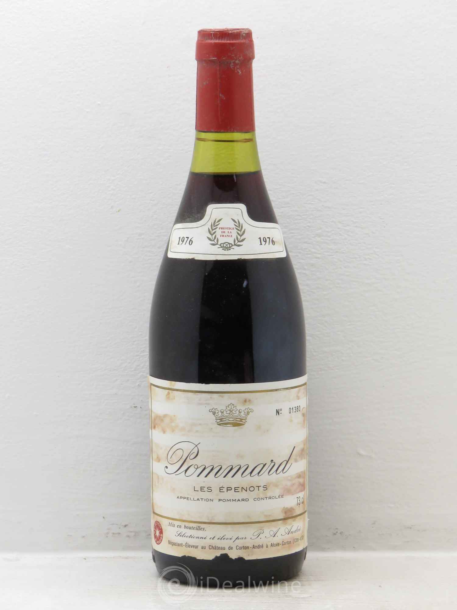 Pommard Epenots andré 1976 - Lot de 1 bouteille - 0