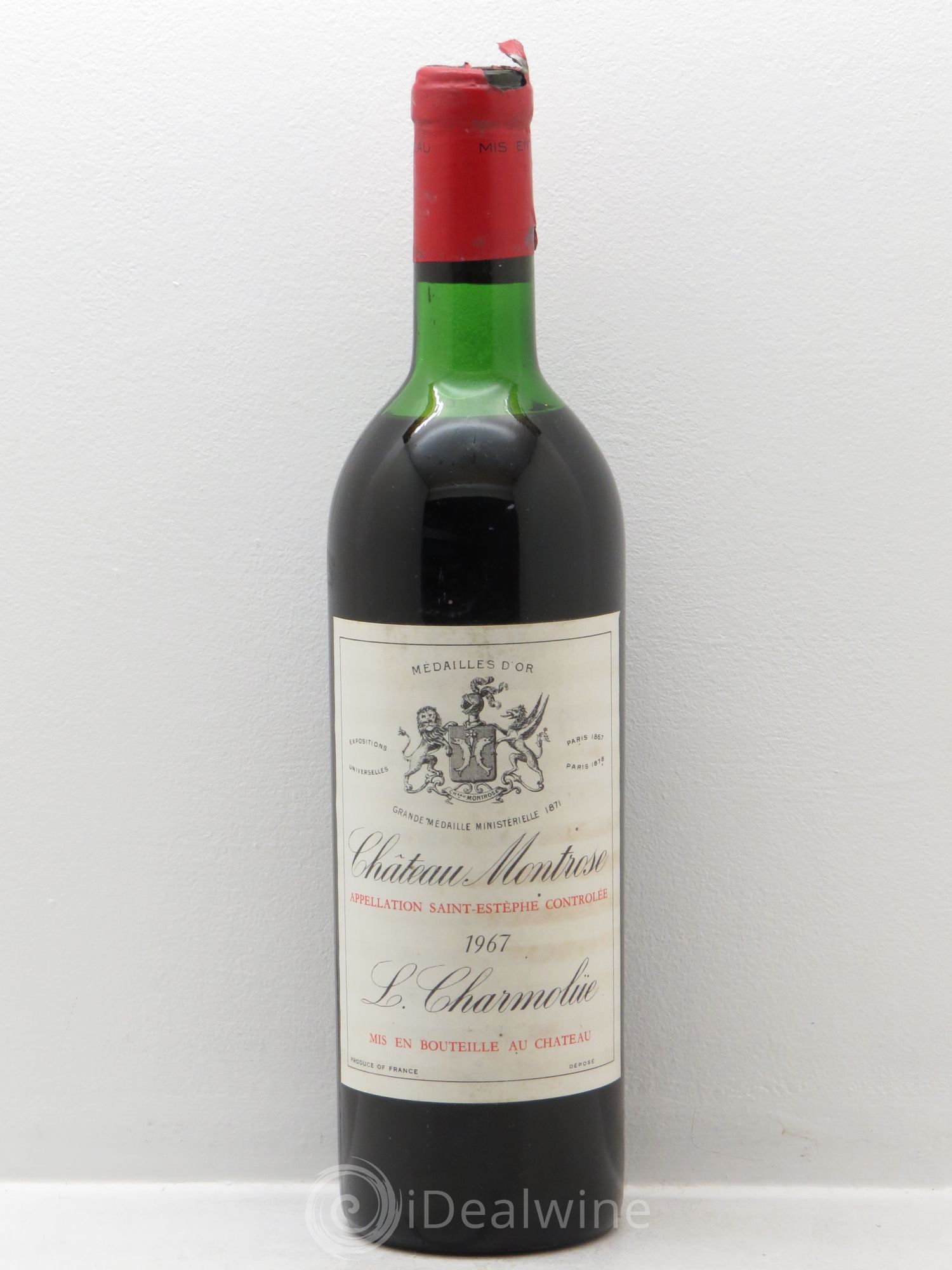 Château Montrose 2ème Grand Cru Classé 1967 - Lot de 1 bouteille - 0
