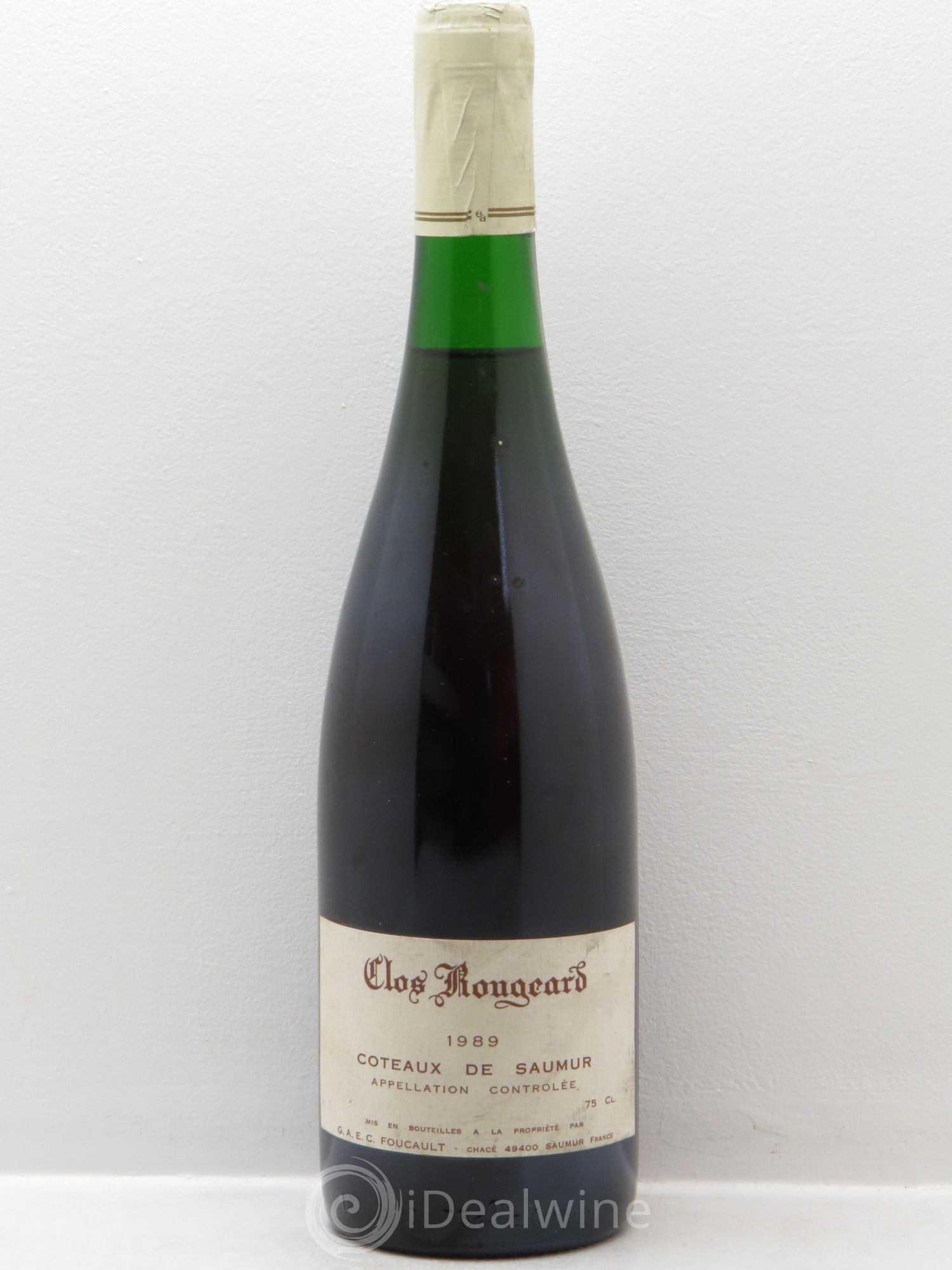 Saumur Coteaux de Saumur - Clos Rougeard (moelleux) 1989 - Posten von 1 Flasche - 0