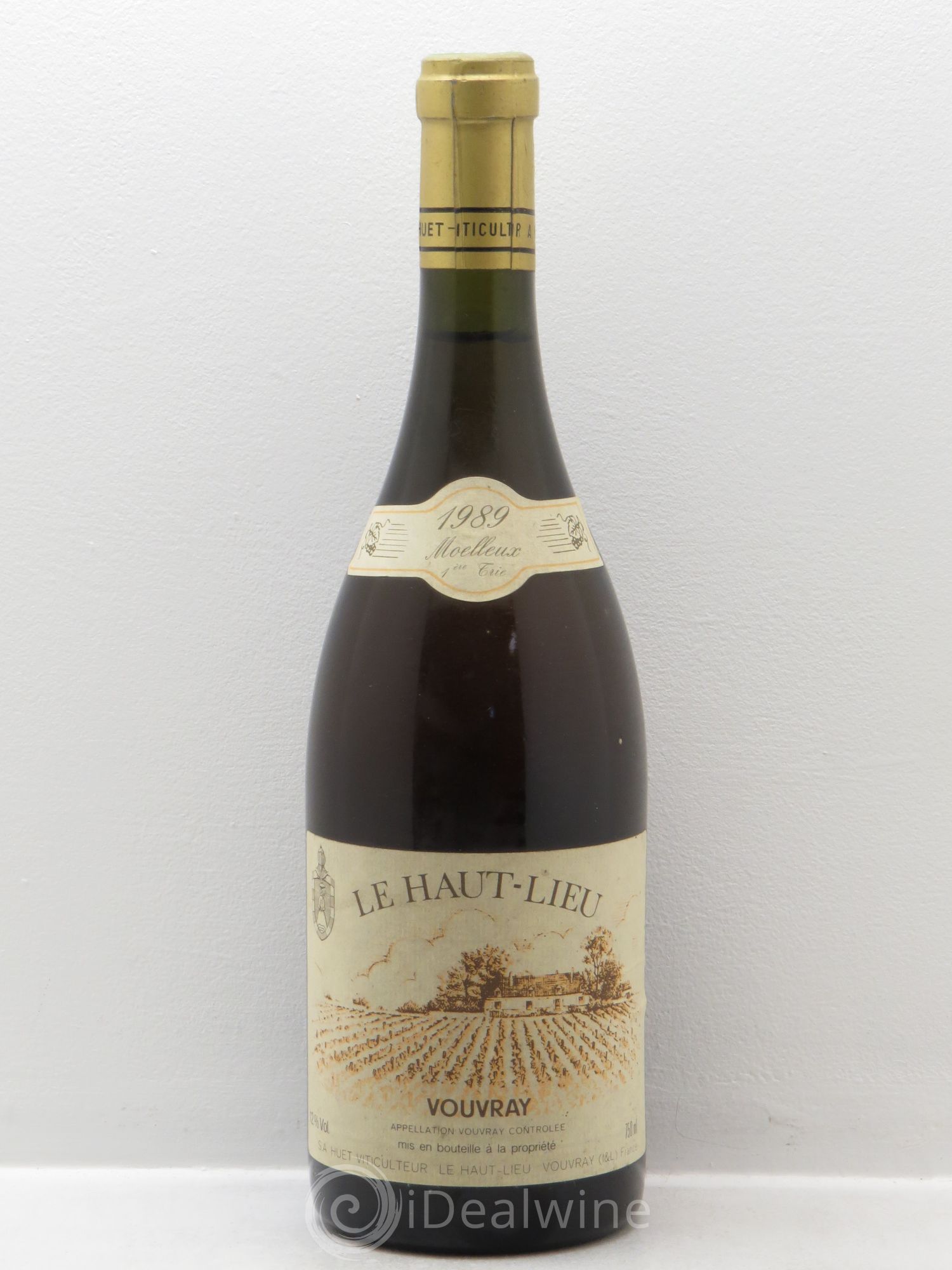 Vouvray Le Haut-Lieu Moelleux 1ère Trie Domaine Huet 1989 - Lotto di 1 bottiglia - 0