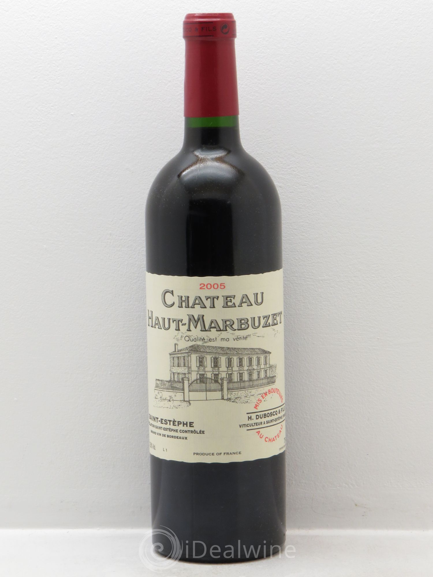 Château Haut Marbuzet 2005 - Lot de 12 bouteilles - 0