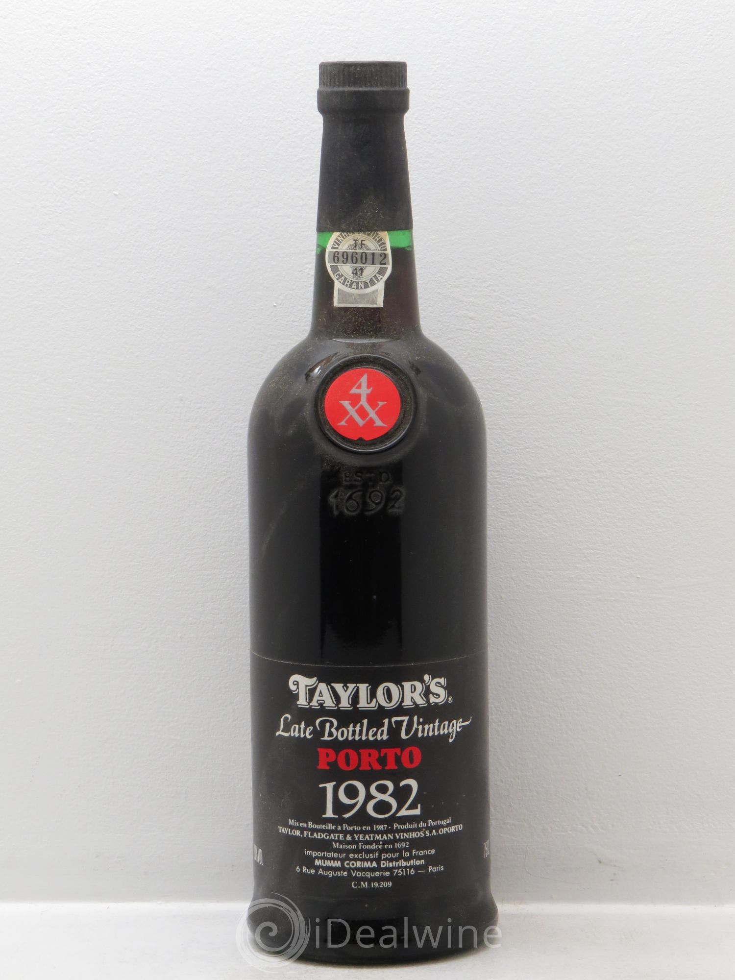 Porto Taylor's Vintage Late Bottled 1982 - Lot de 1 bouteille - 0