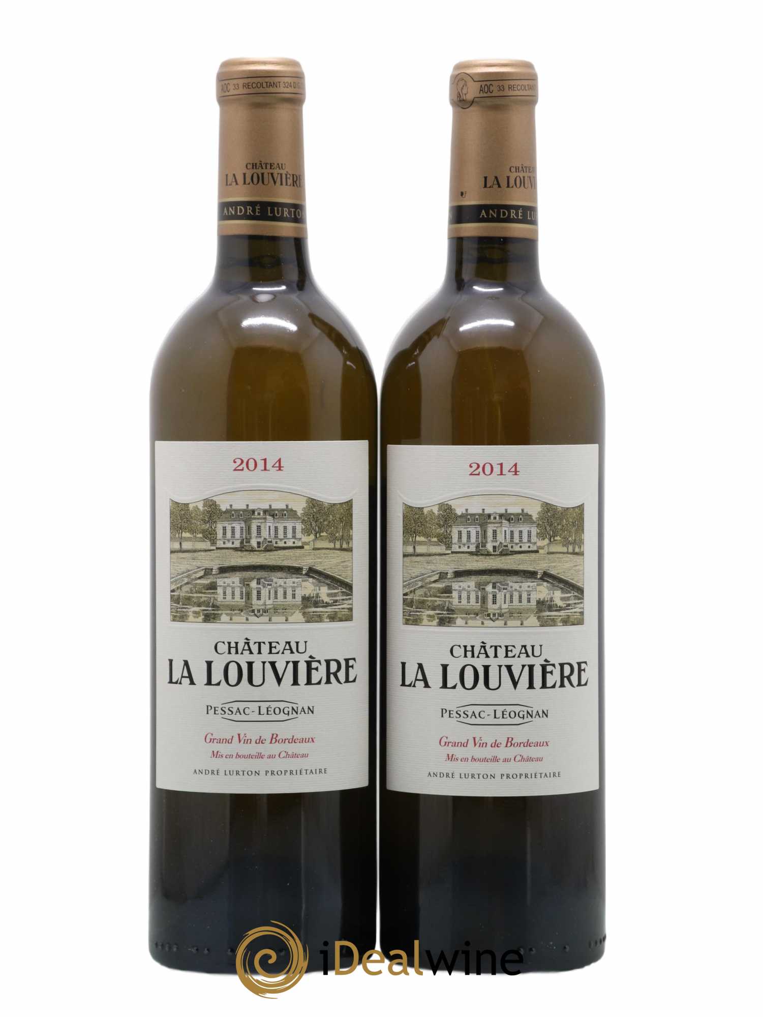 Château la Louvière 2014 - Lot de 2 bouteilles - 0