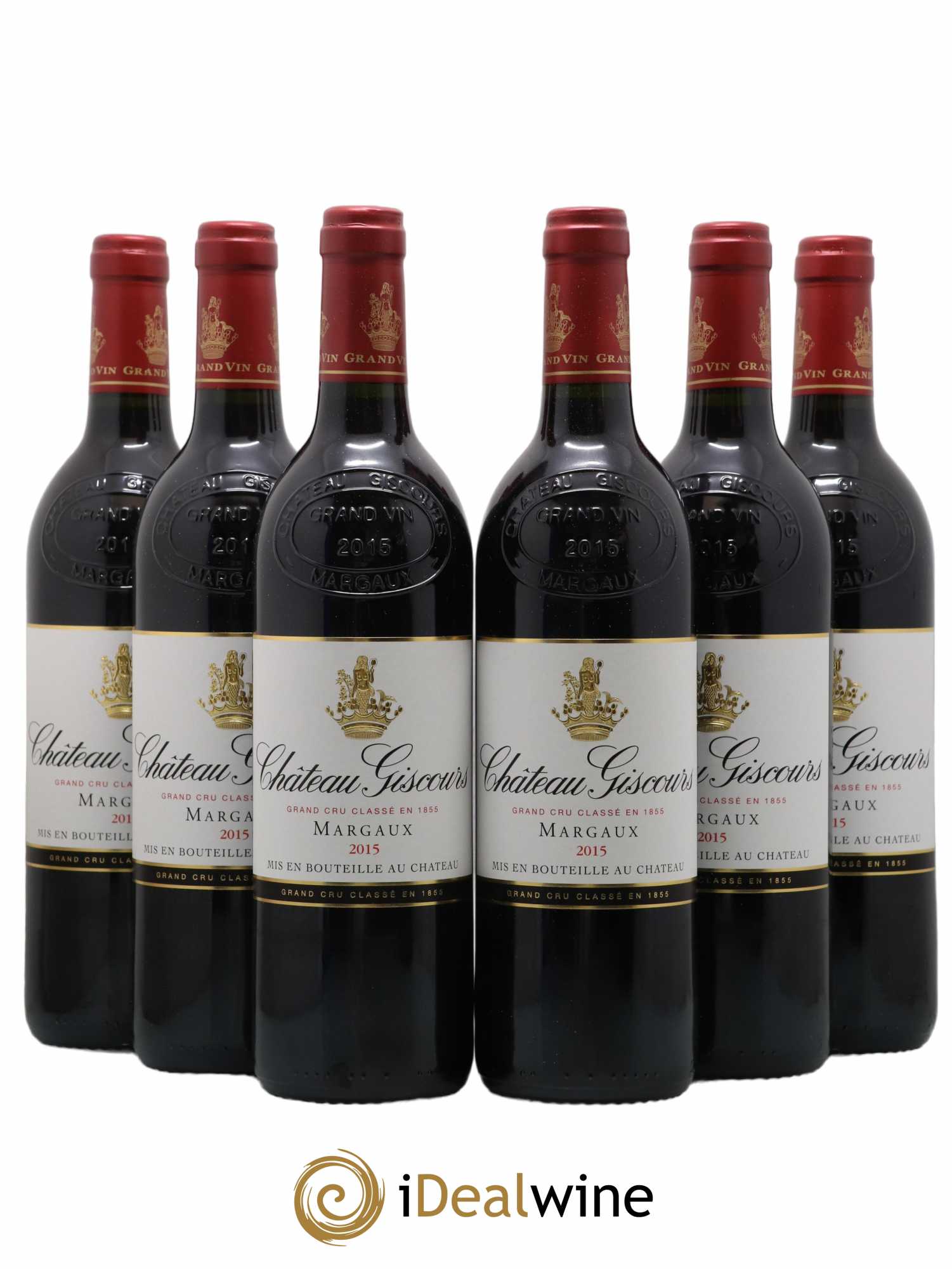 Château Giscours 3ème Grand Cru Classé 2015 - Lot de 6 bouteilles - 0
