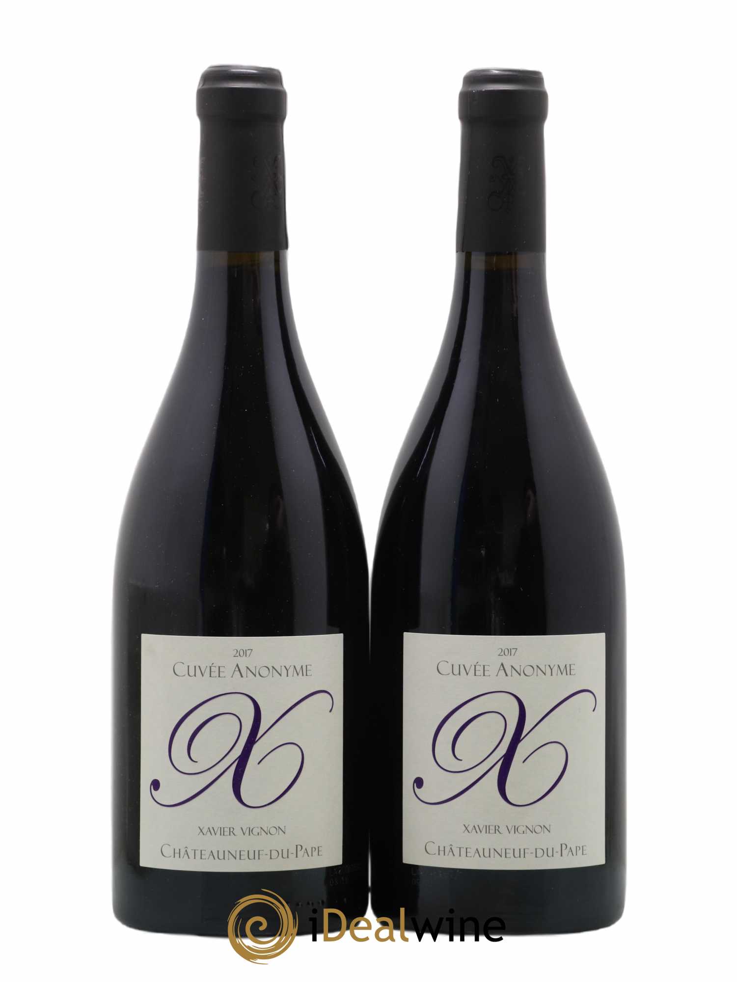 Châteauneuf-du-Pape Cuvee Anonyme Xavier Vignon 2017 - Lot de 2 bouteilles - 0