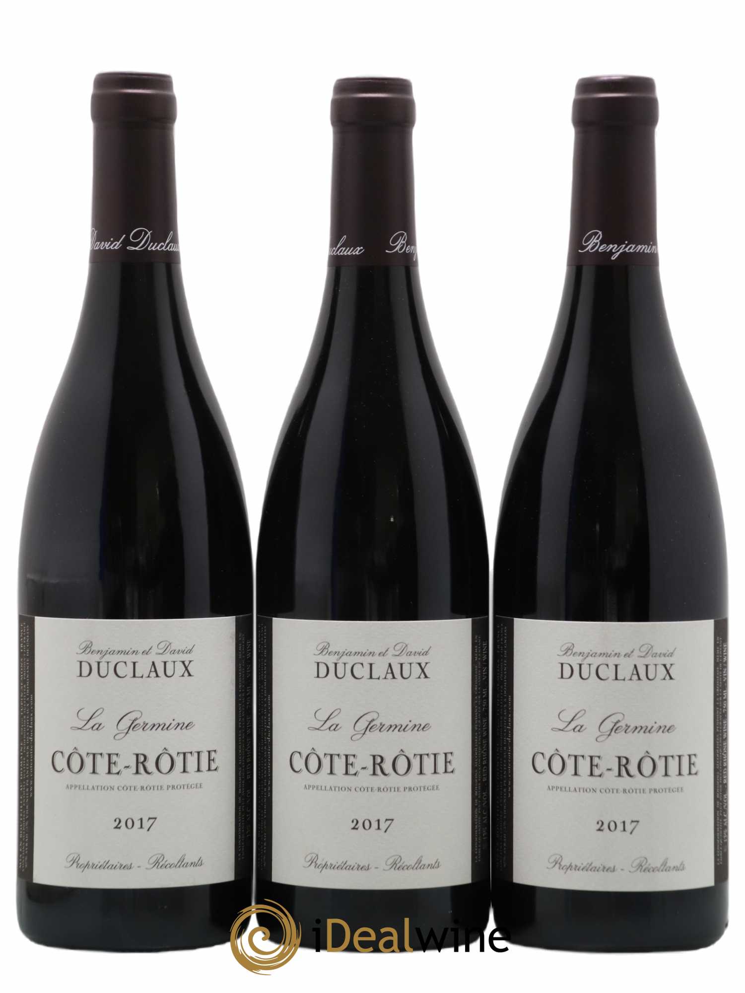 Côte-Rôtie La Germine Domaine Duclaux 2017 - Lot de 3 bouteilles - 0