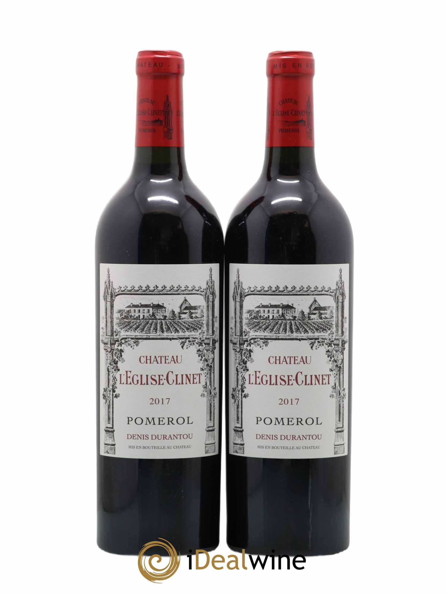 Château l' Église Clinet 2017 - Lot de 2 bouteilles - 0