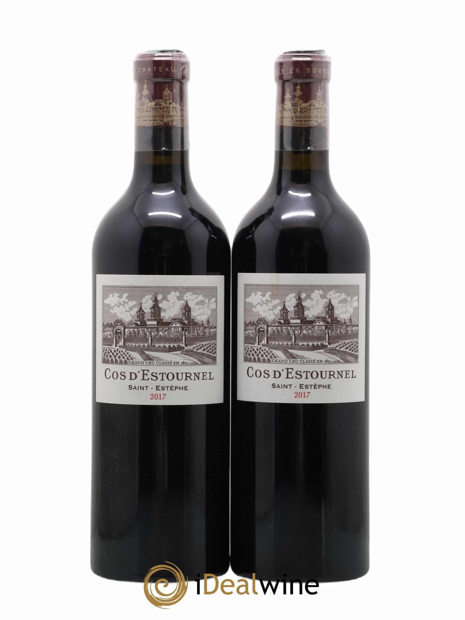 Cos d'Estournel 2ème Grand Cru Classé 2017 - Lot de 2 bouteilles - 0