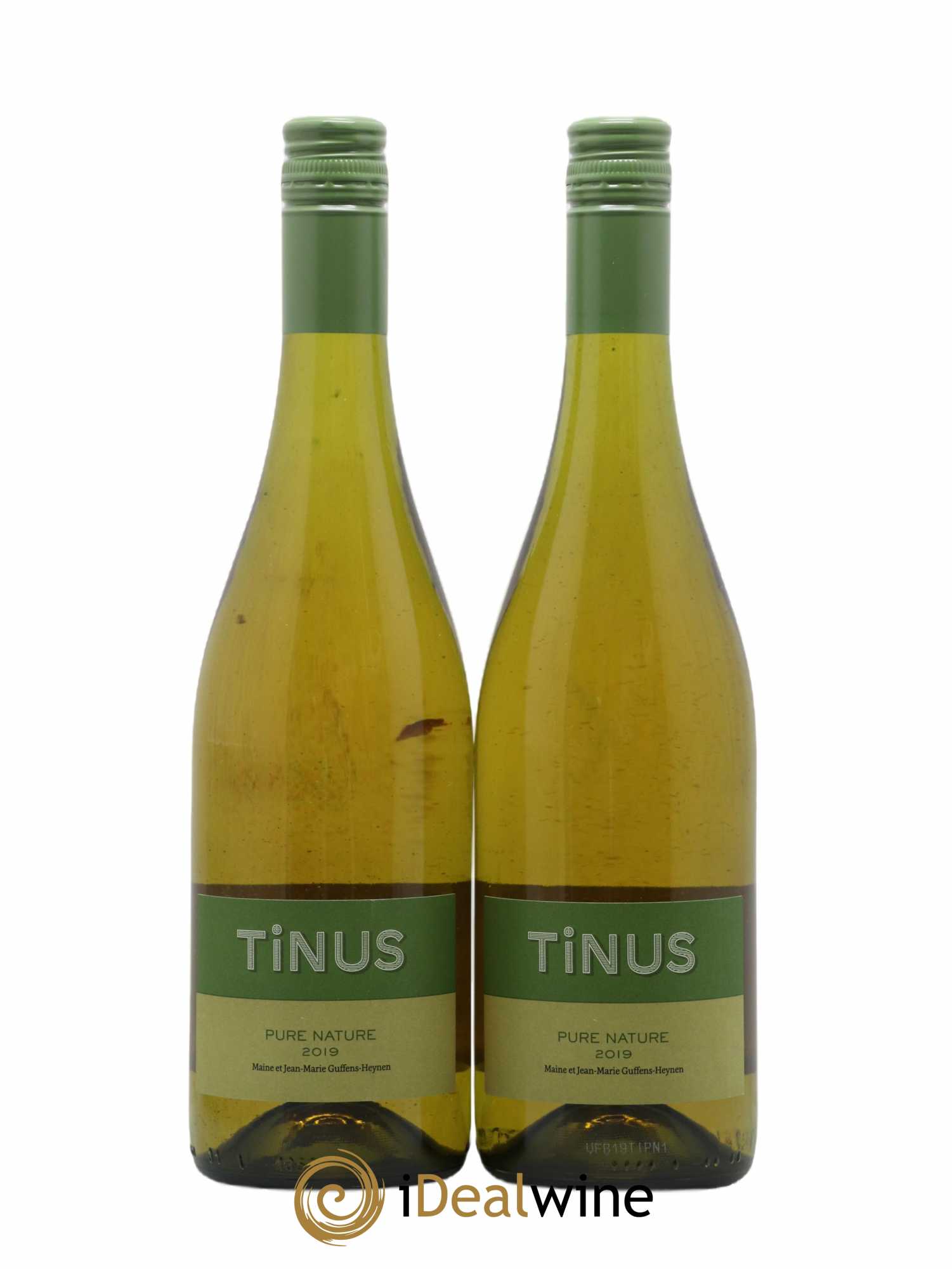 Vin de France Château des Tourettes Tinus Pure Nature Jean-Marie Guffens 2019 - Lot of 2 bottles - 0