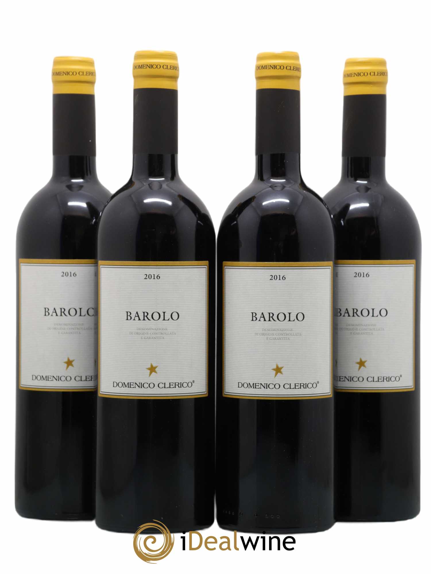Barolo Domenico Clerico 2016 - Lot de 4 bouteilles - 0