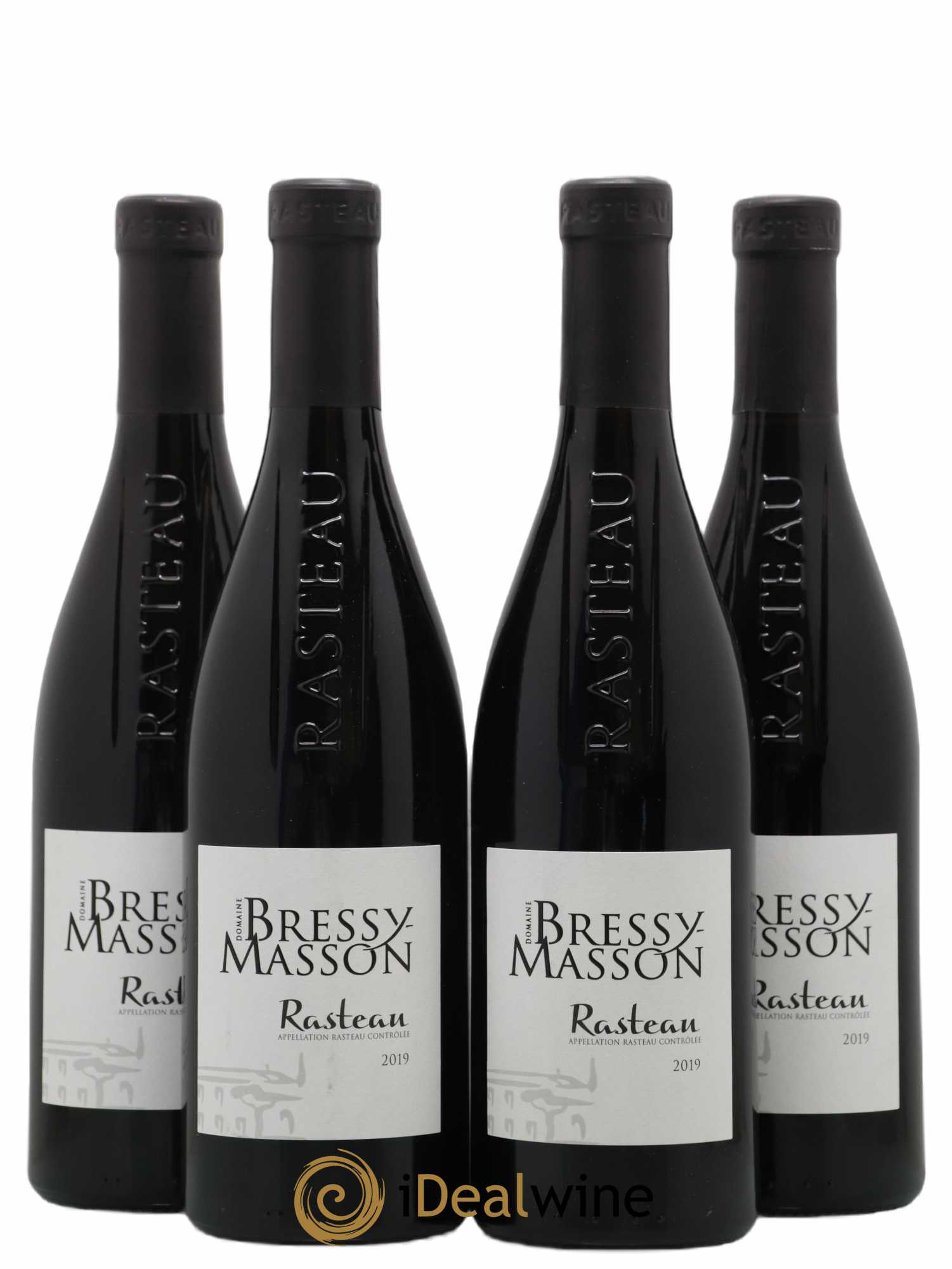 Rasteau Bressy Masson 2019 - Posten von 4 Flaschen - 0