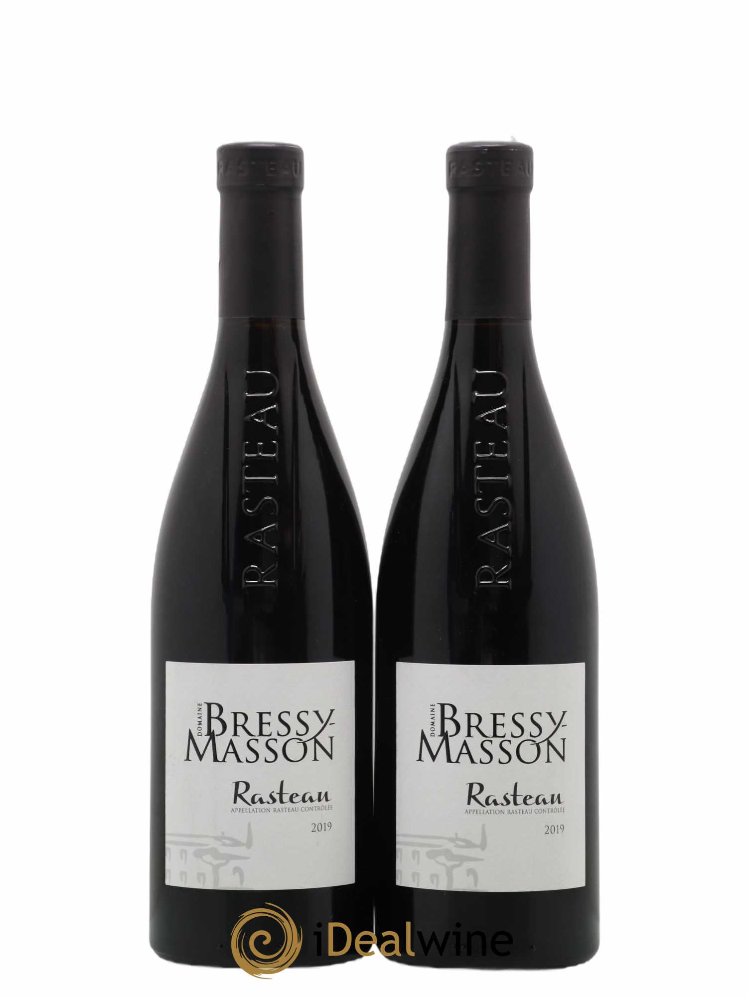 Rasteau Bressy Masson 2019 - Posten von 2 Flaschen - 0