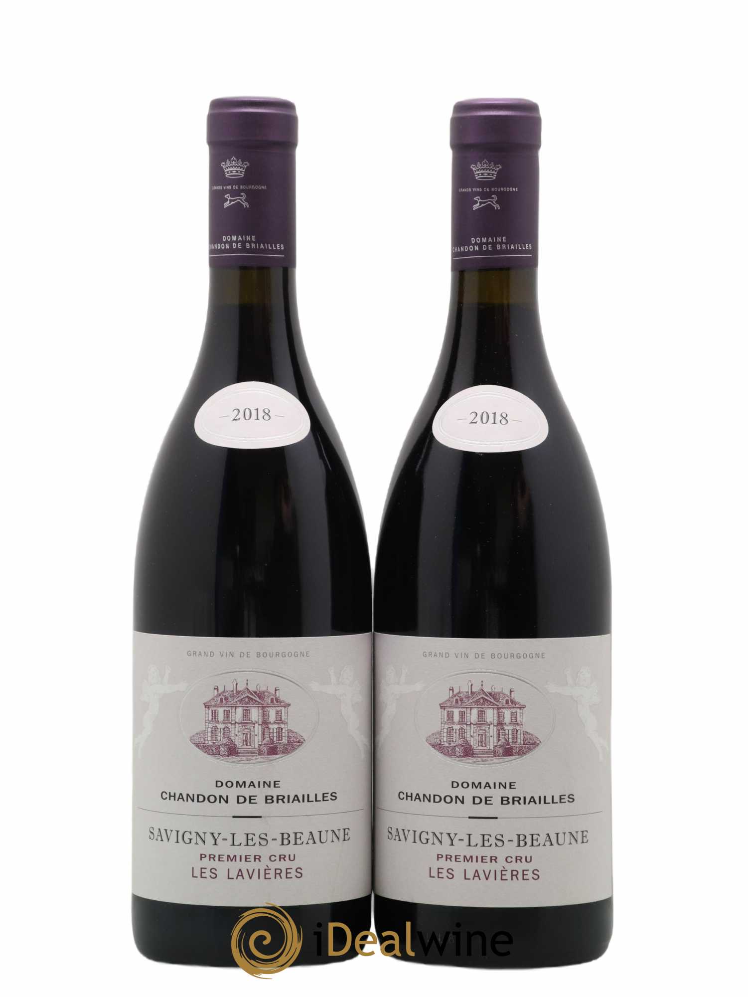 Savigny-lès-Beaune 1er Cru Les Lavières Chandon de Briailles 2018 - Lot de 2 bouteilles - 0