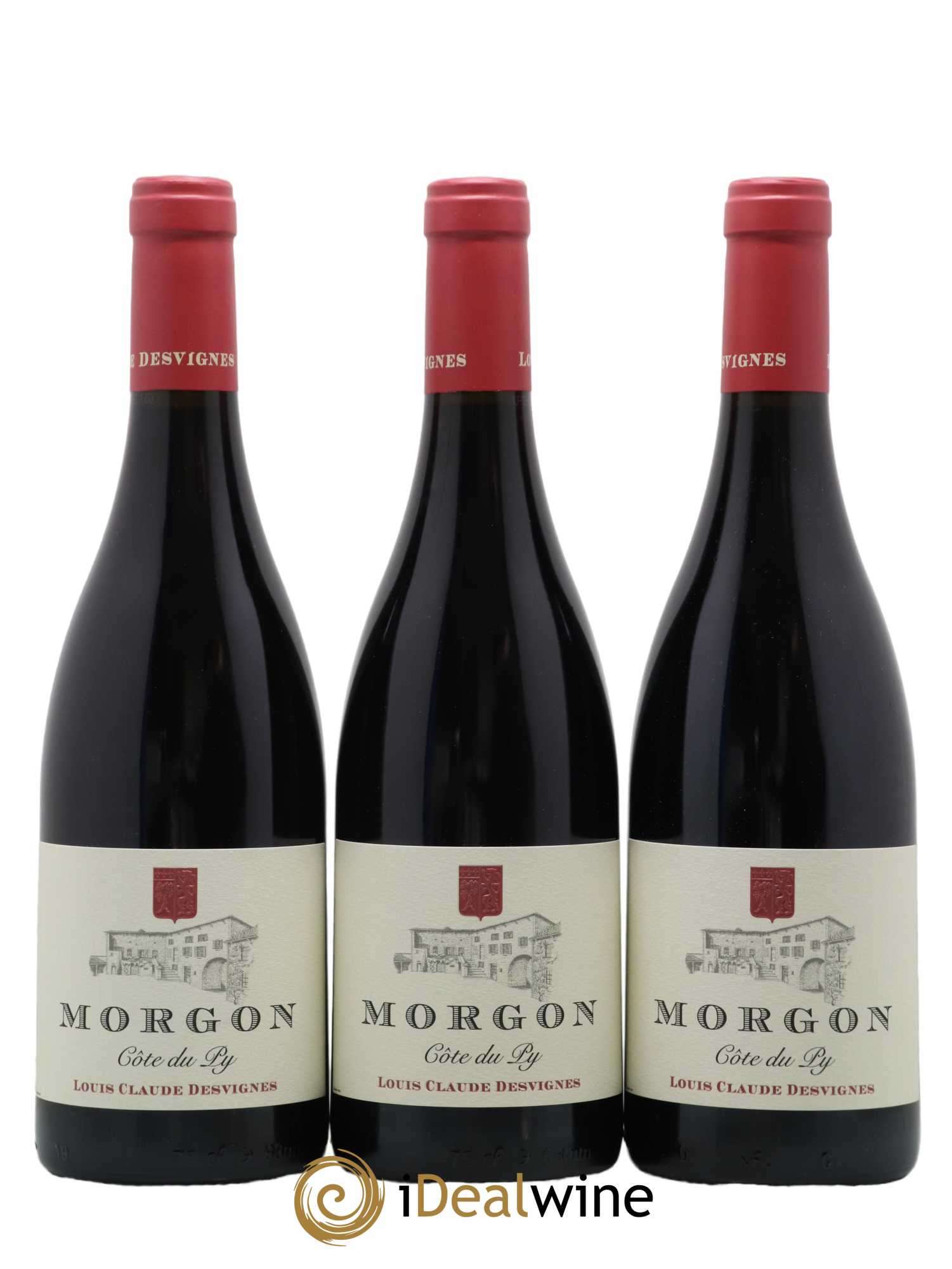 Morgon Côte du Py Louis-Claude Desvignes 2019 - Lot de 3 bouteilles - 0