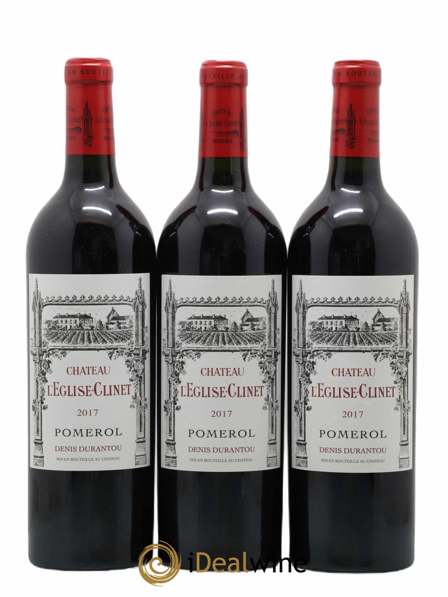 Château l' Église Clinet 2017 - Lot de 3 bouteilles - 0