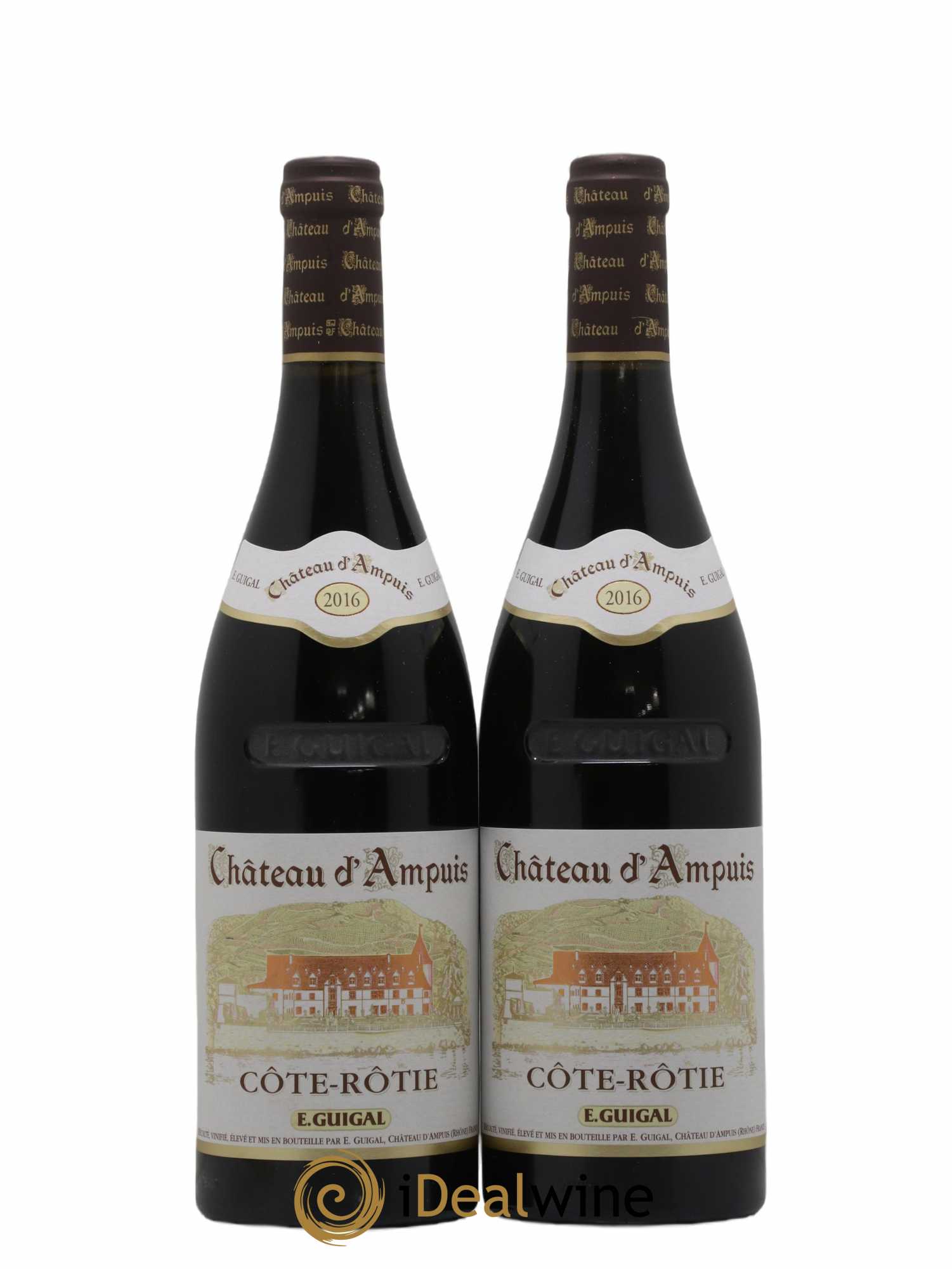 Côte-Rôtie Château d'Ampuis Guigal 2016 - Lot de 2 bouteilles - 0
