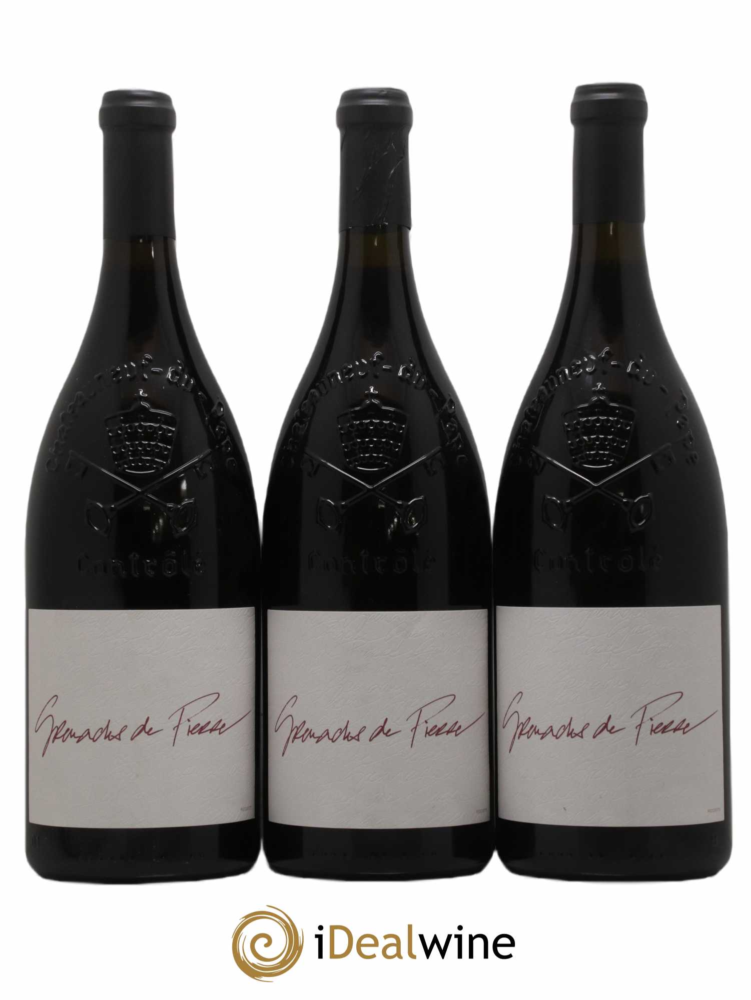 Châteauneuf-du-Pape Les Grenaches De Pierre Giraud (Domaine) 2017 - Lot de 3 magnums - 0