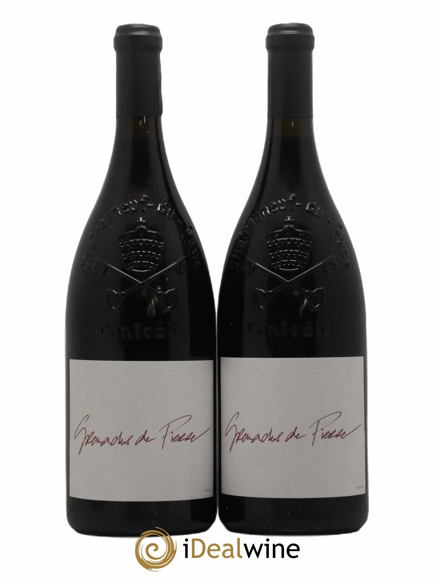Châteauneuf-du-Pape Les Grenaches De Pierre Giraud (Domaine) 2017 - Lot de 2 magnums - 0