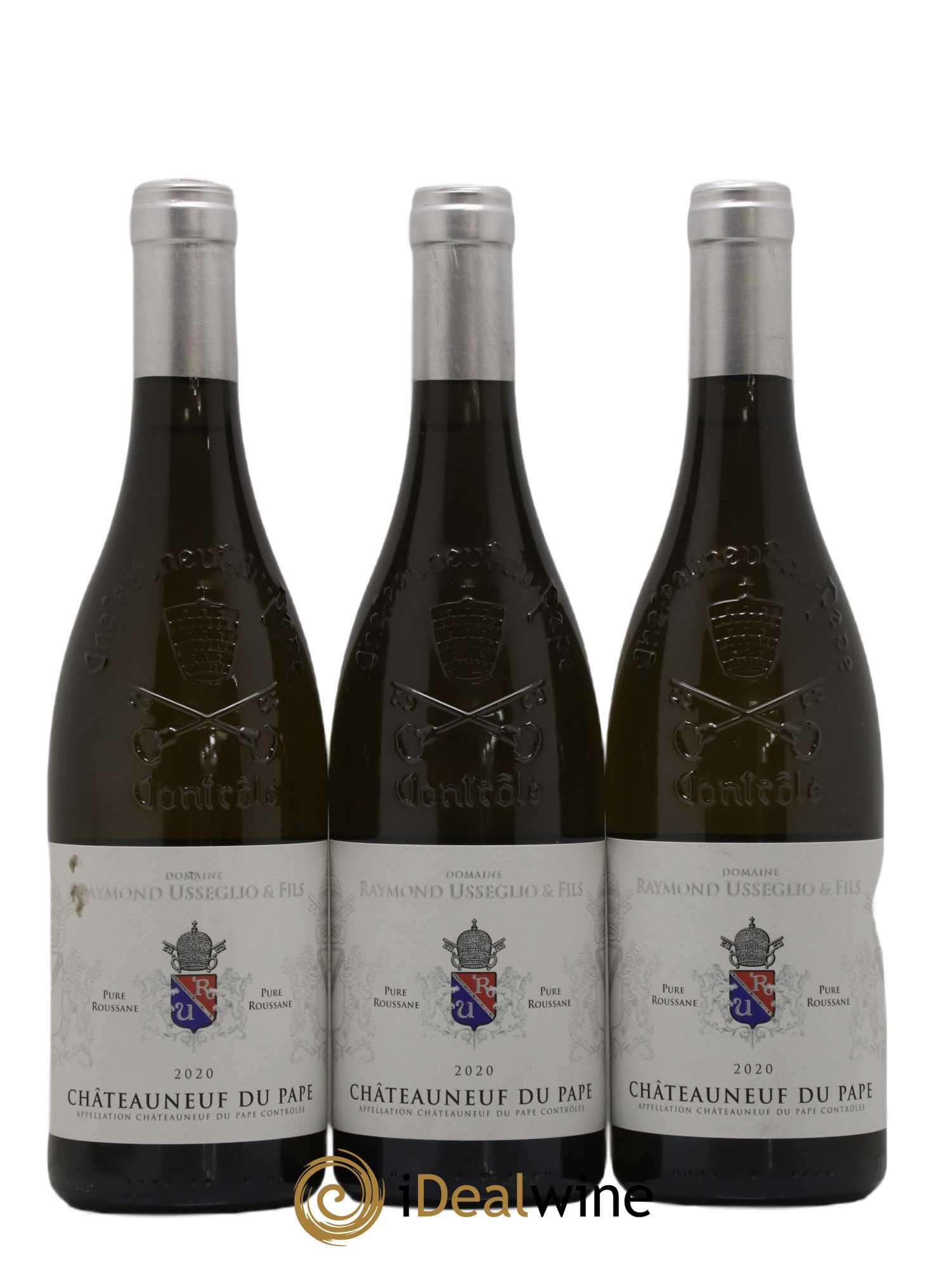 Châteauneuf-du-Pape Raymond Usseglio (Domaine) Pure Roussanne Raymond Usseglio & Fils 2020 - Lot de 3 bouteilles - 0